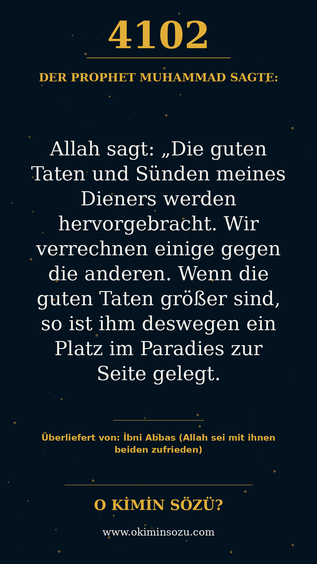 hadith 4102