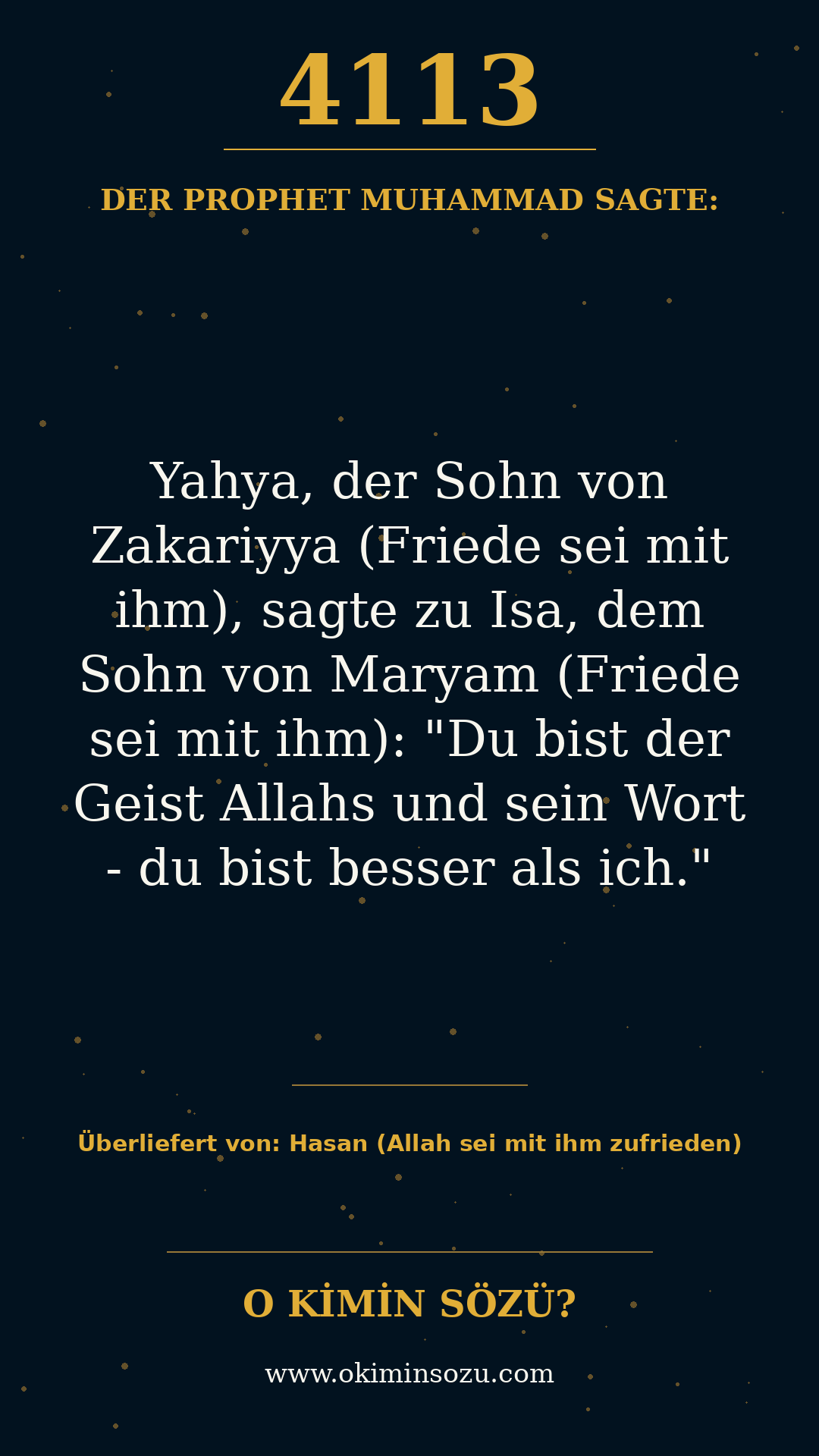 hadith 4113