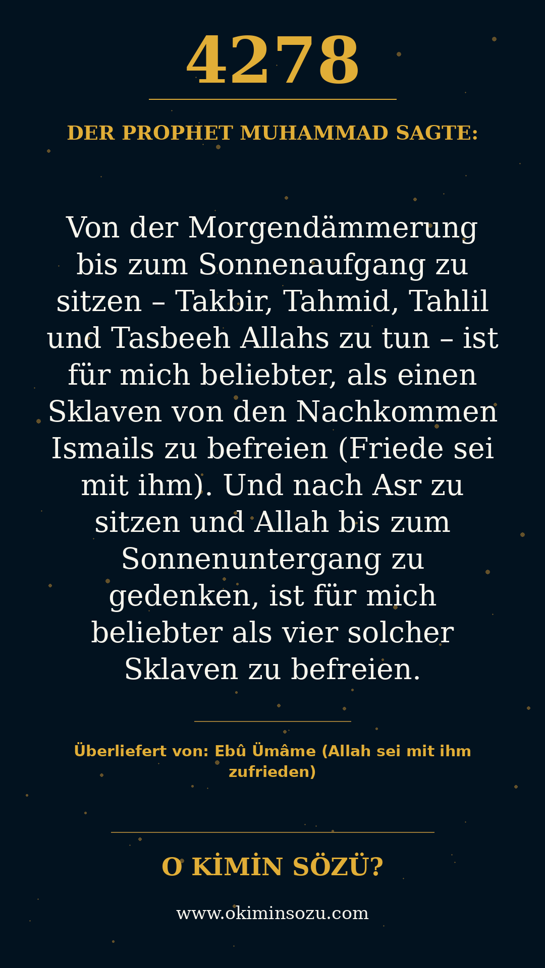 hadith 4278