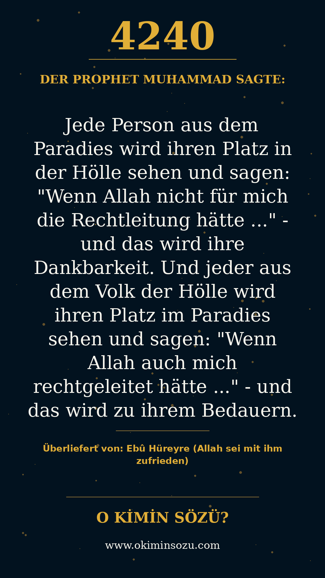 hadith 4240