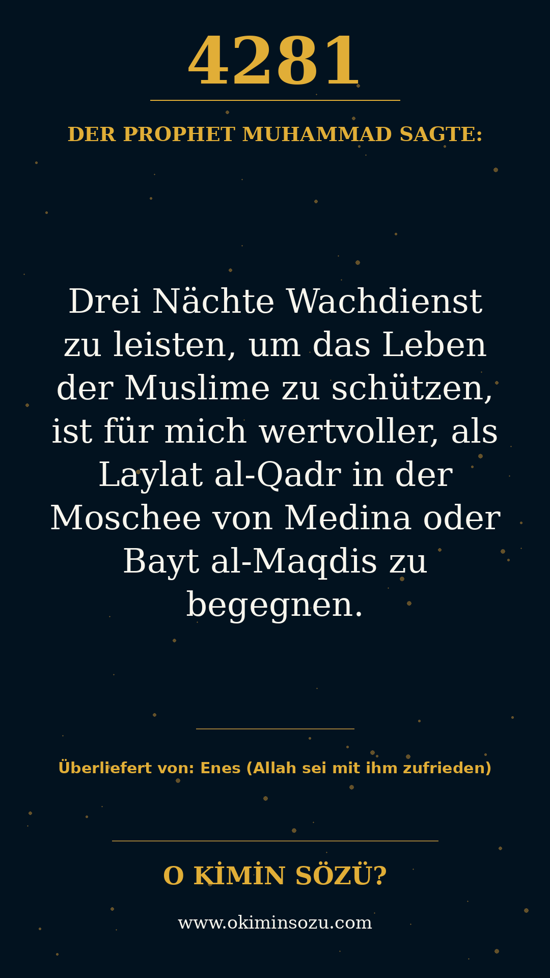 hadith 4281