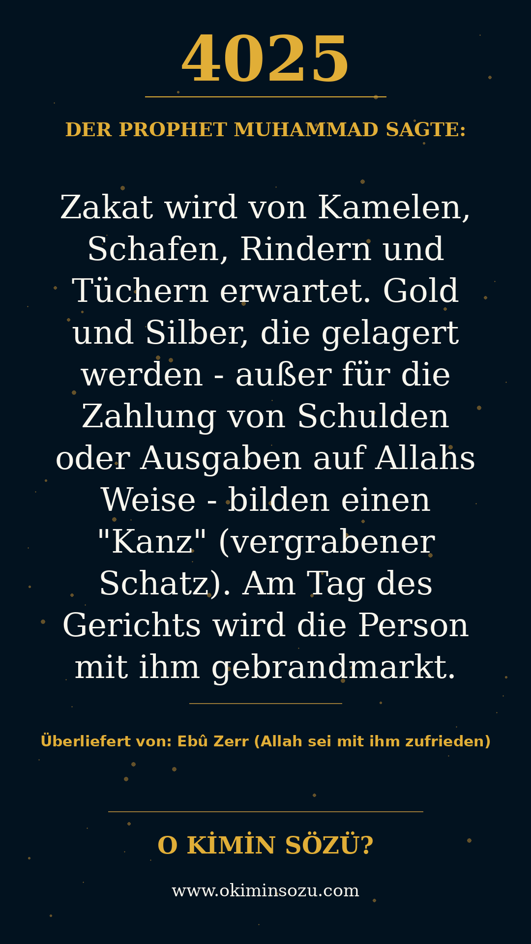 hadith 4025