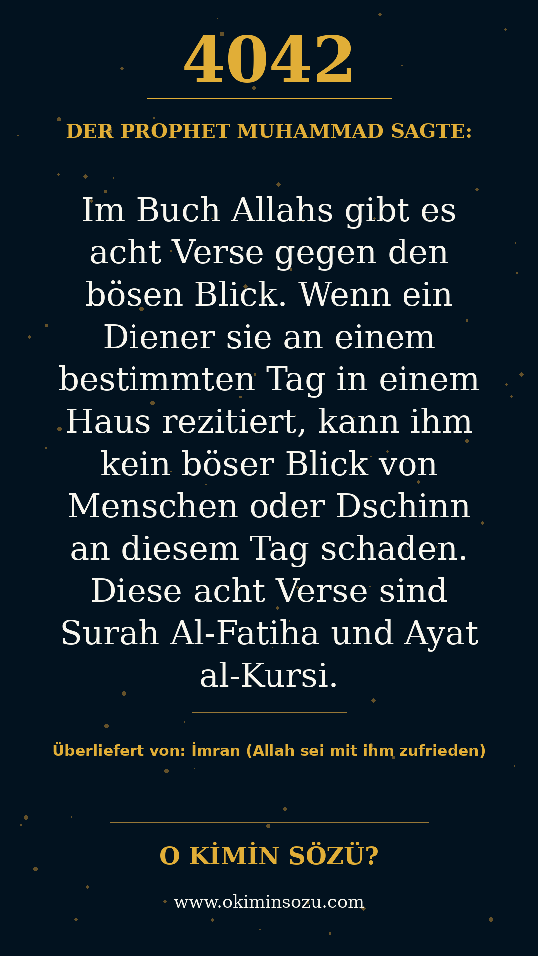 hadith 4042