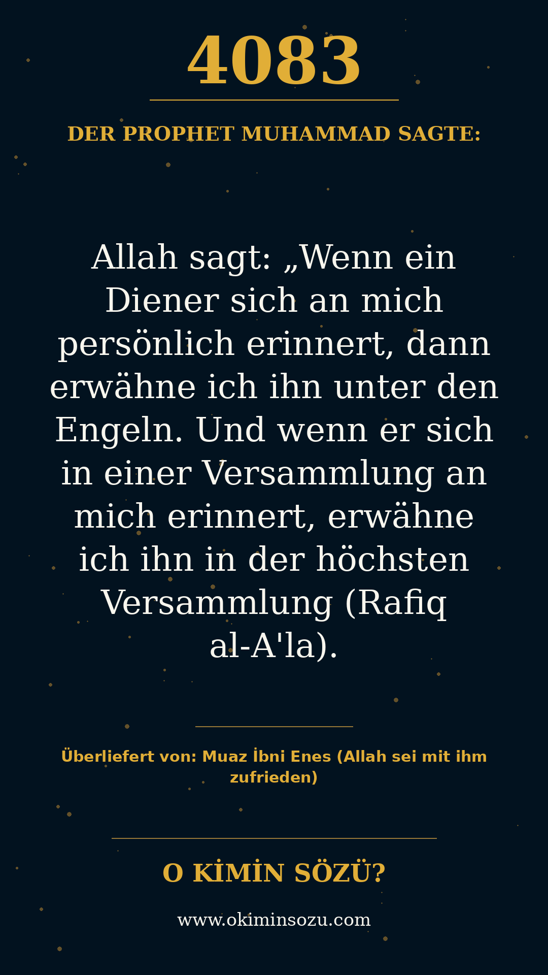 hadith 4083