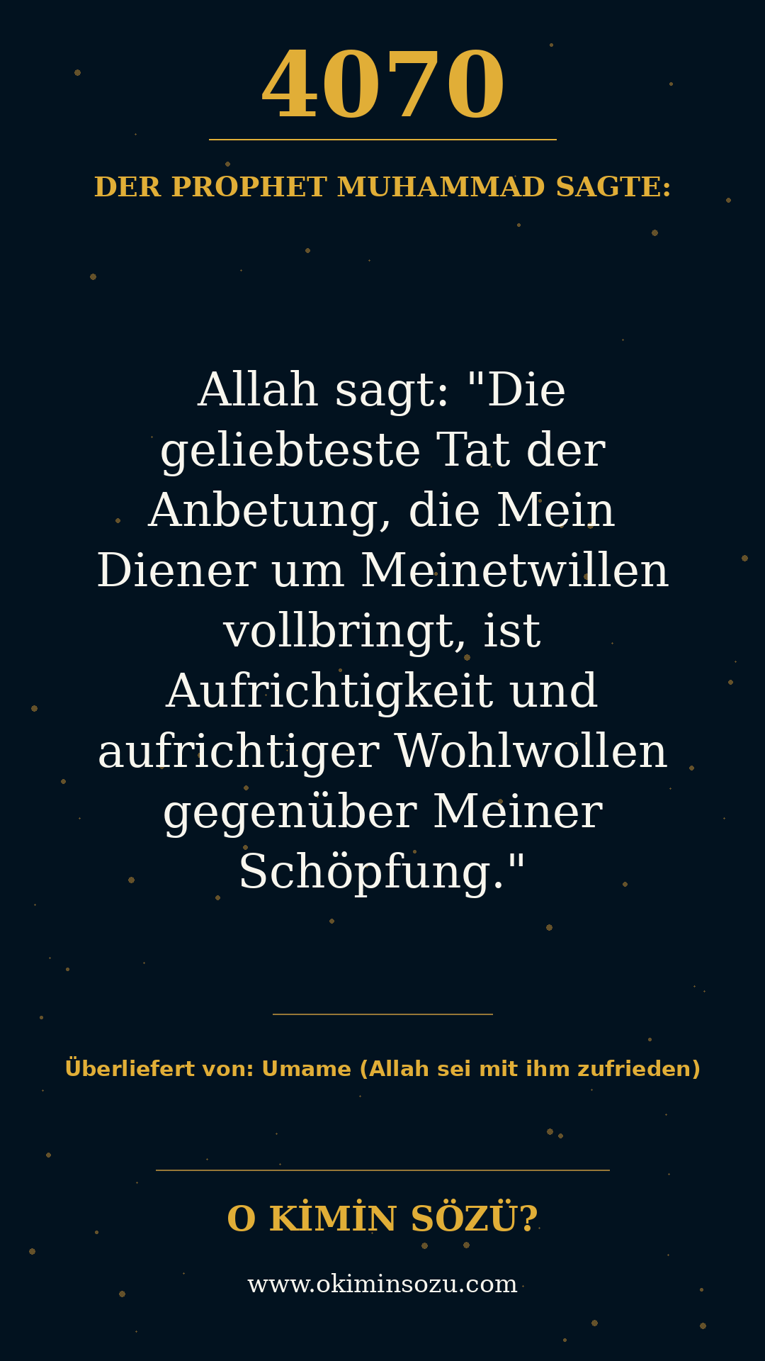 hadith 4070