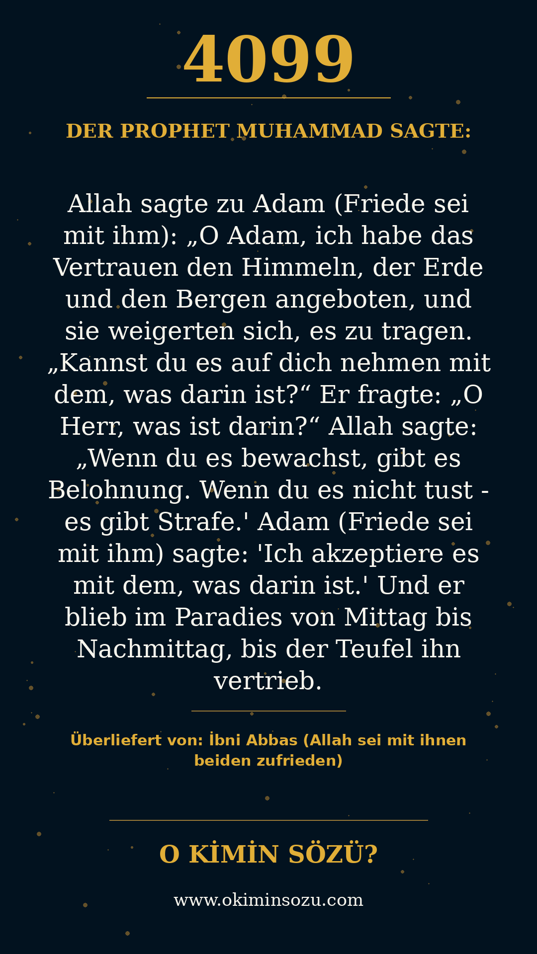 hadith 4099