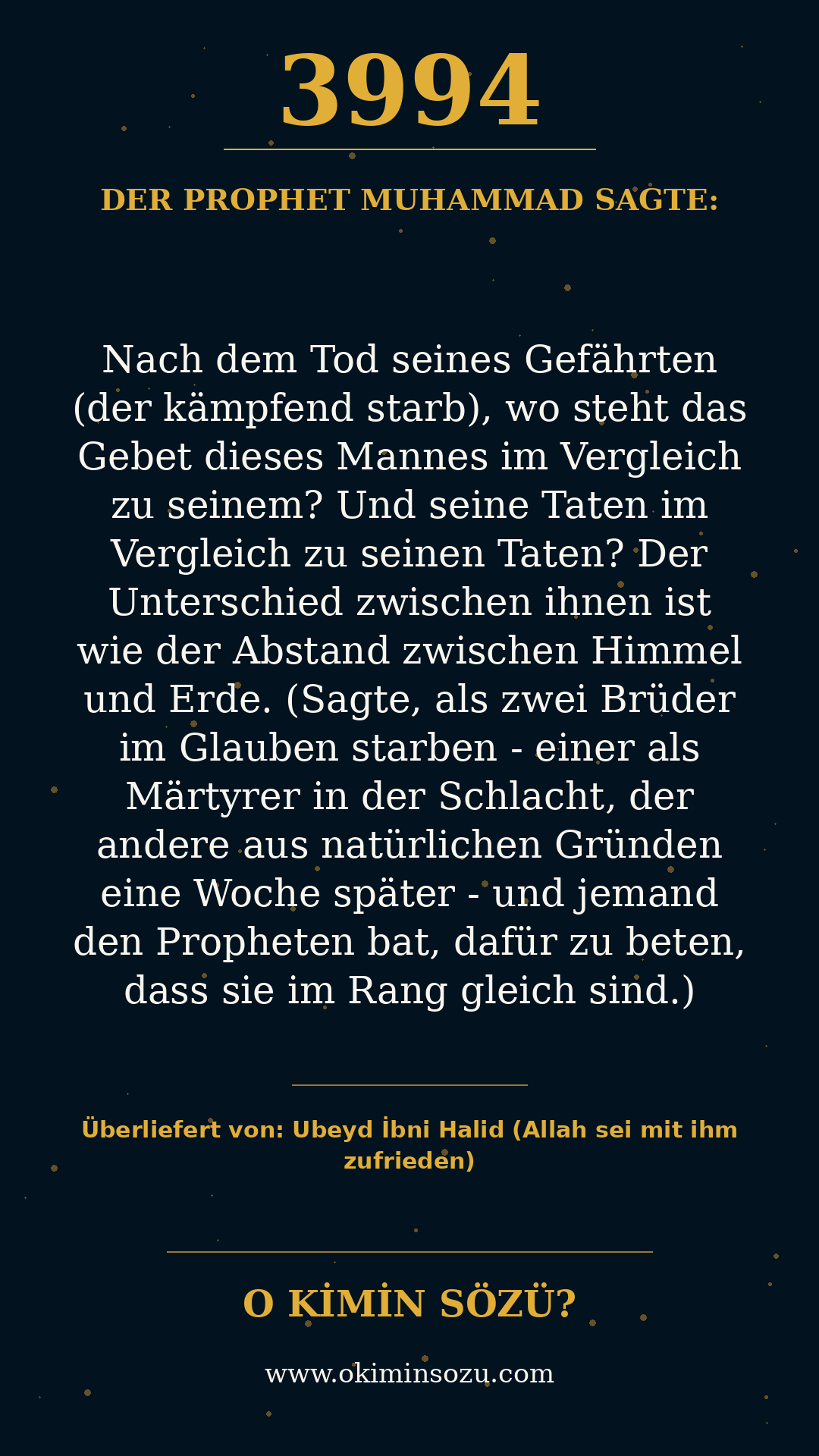 hadith 3994