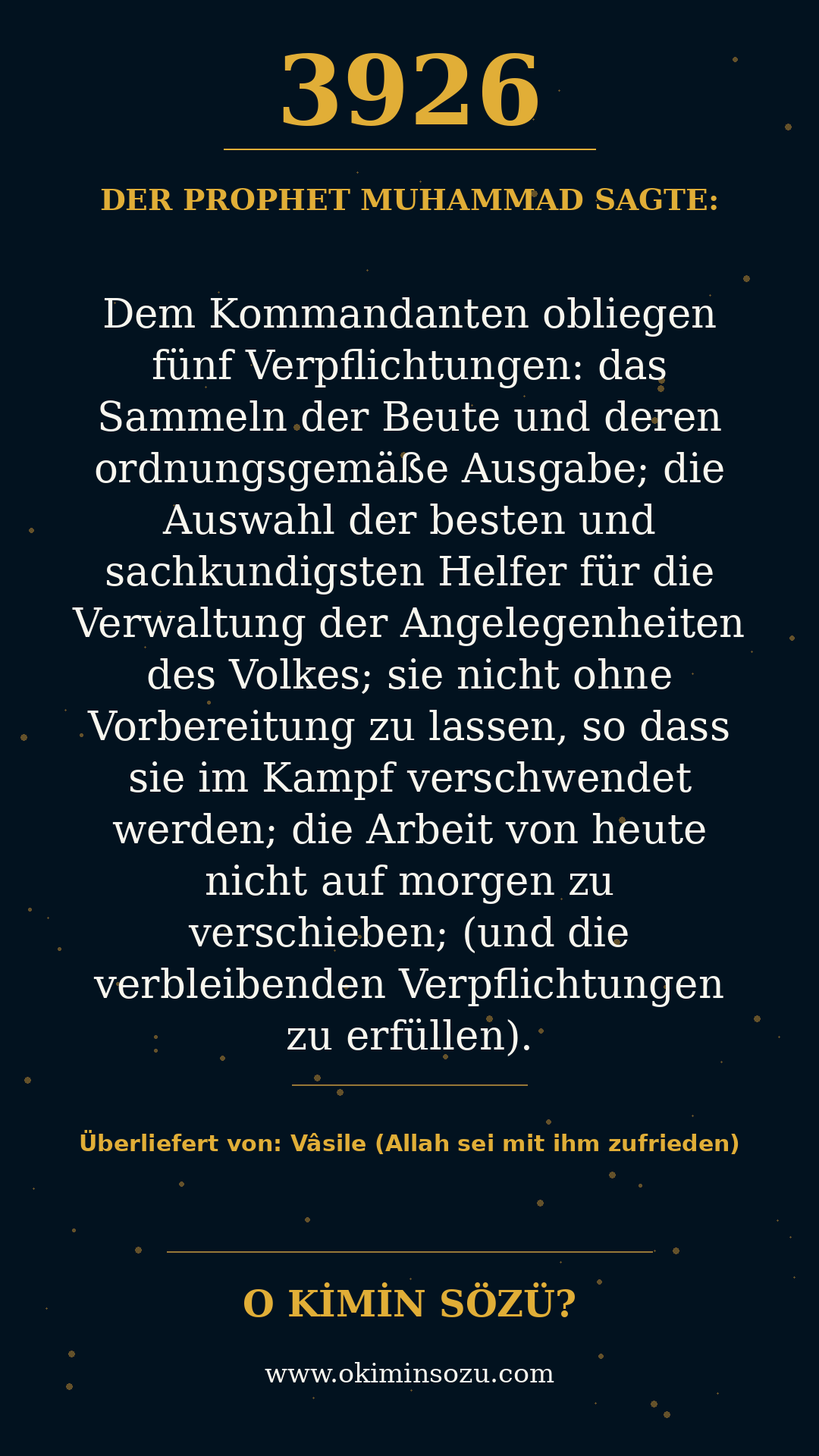 hadith 3926