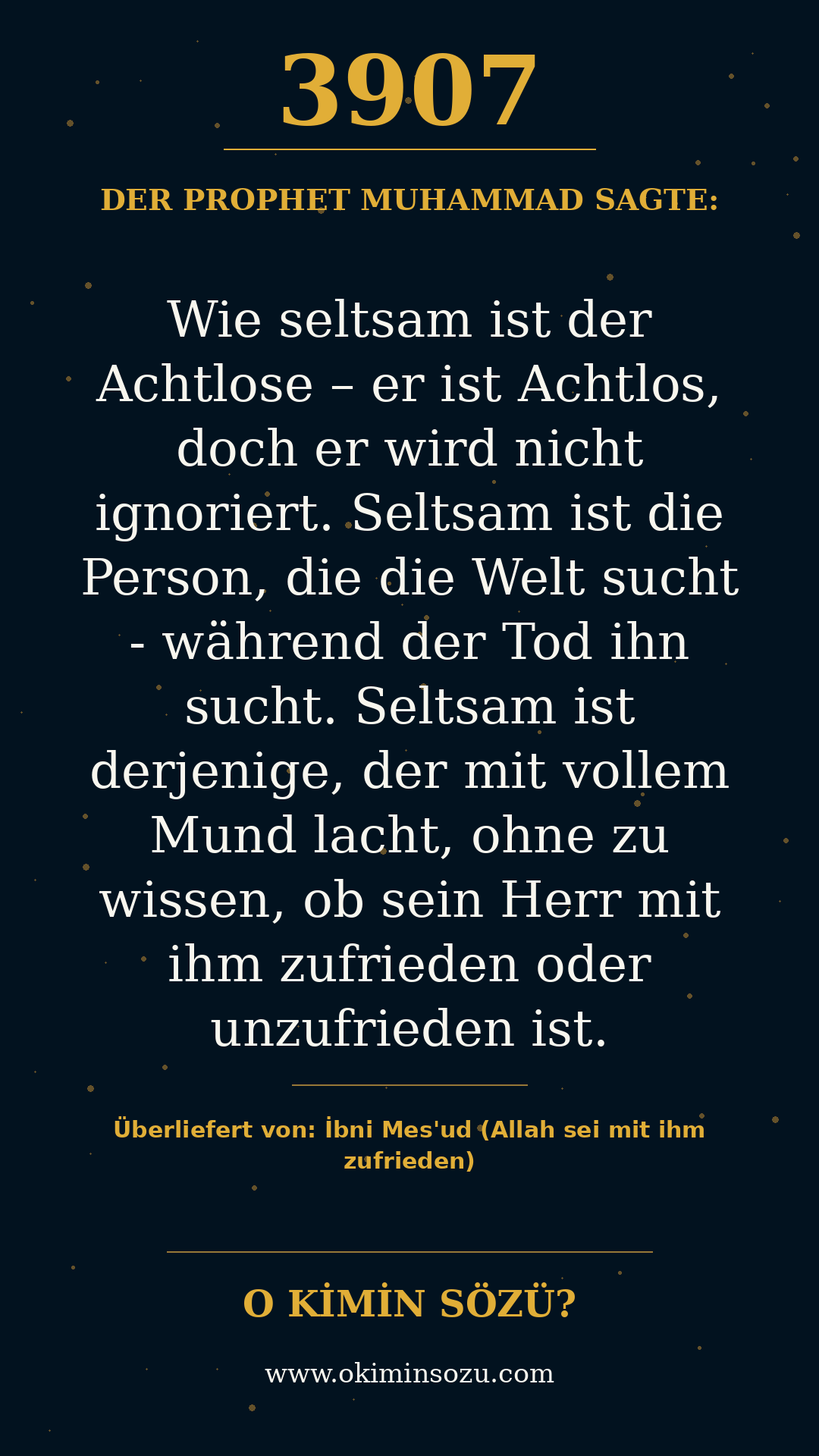 hadith 3907
