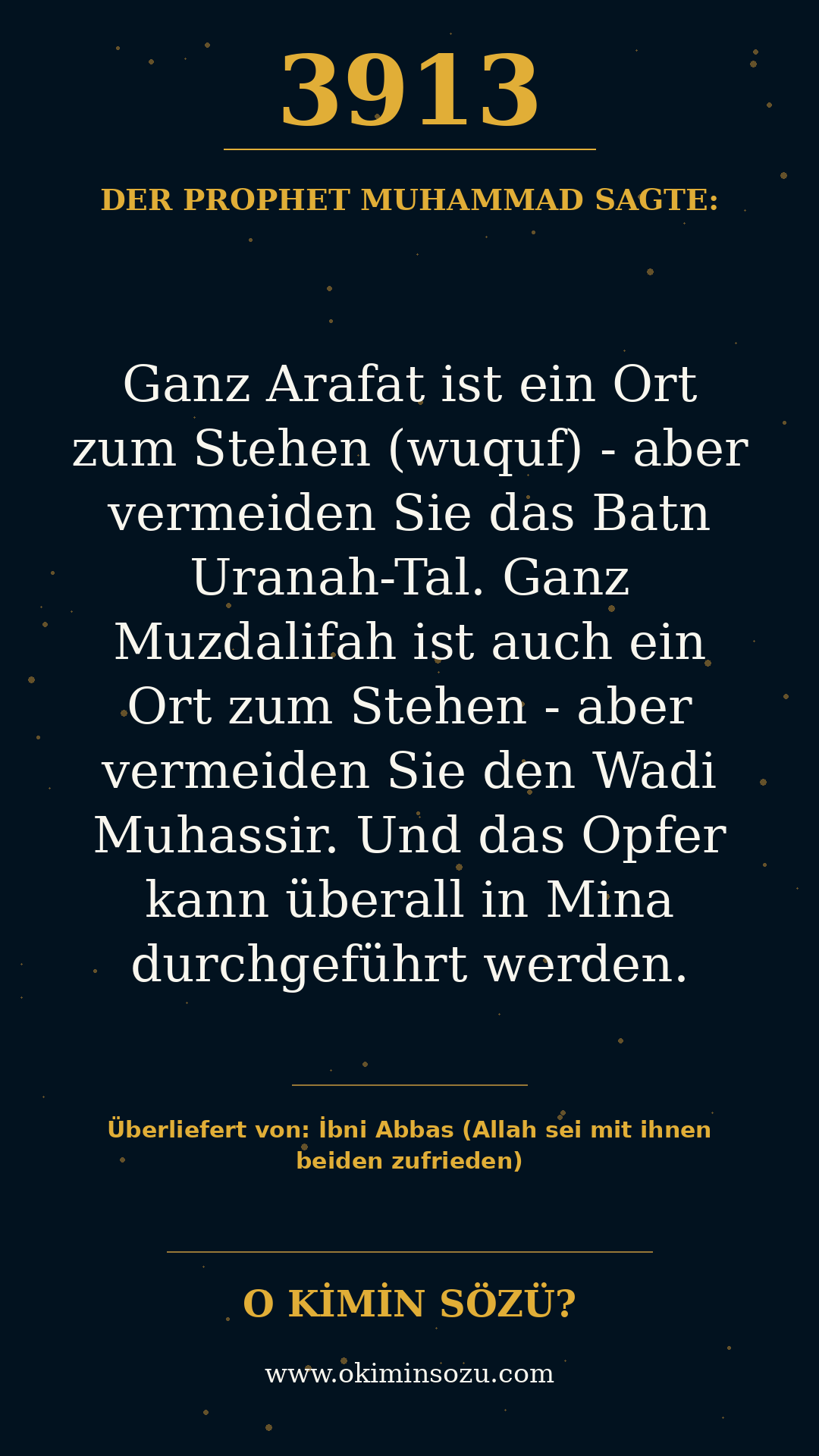 hadith 3913