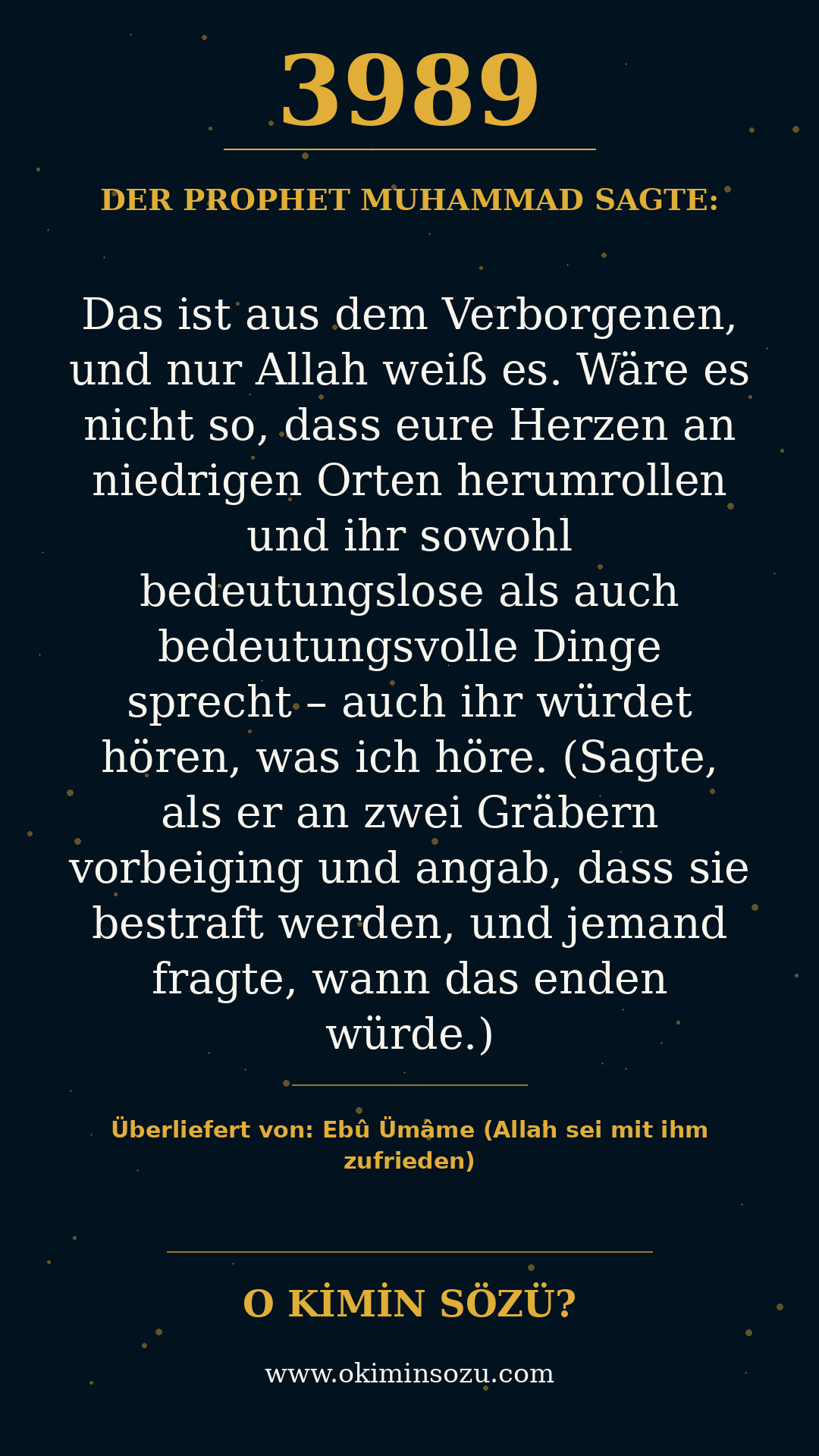 hadith 3989