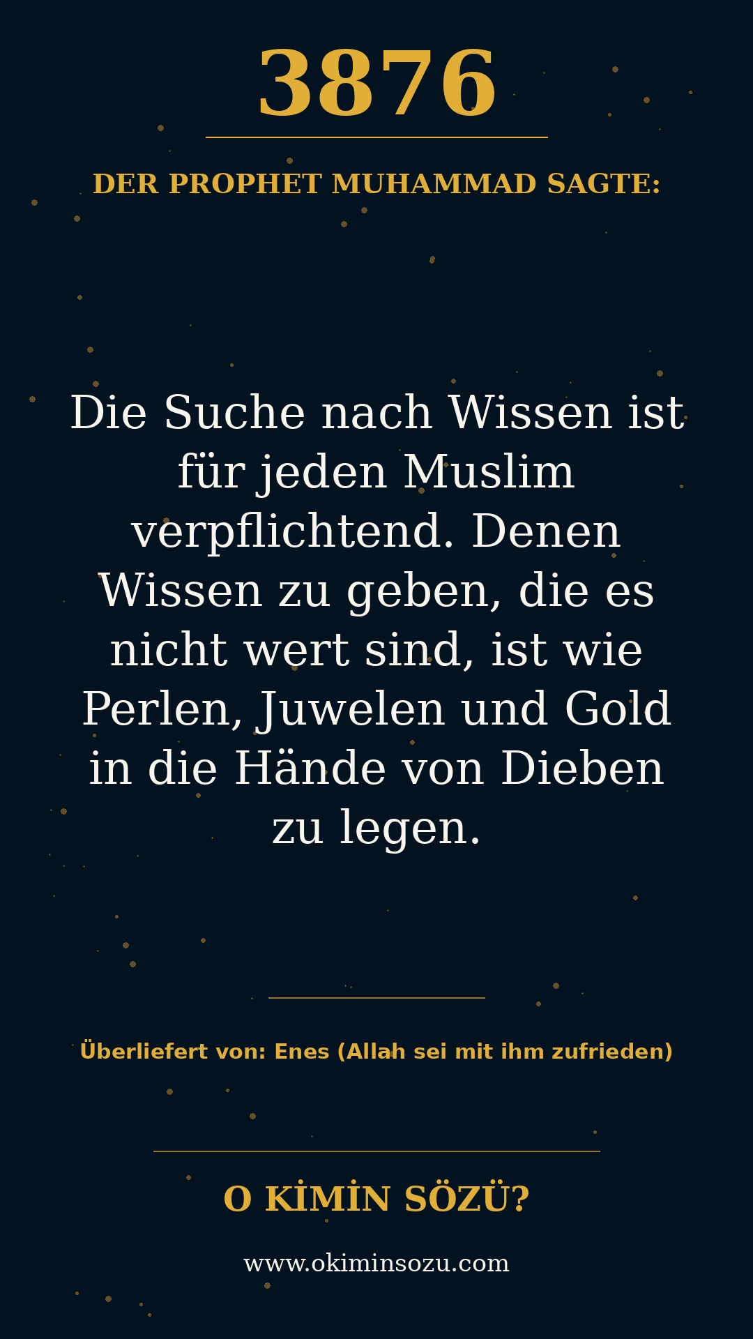 hadith 3876