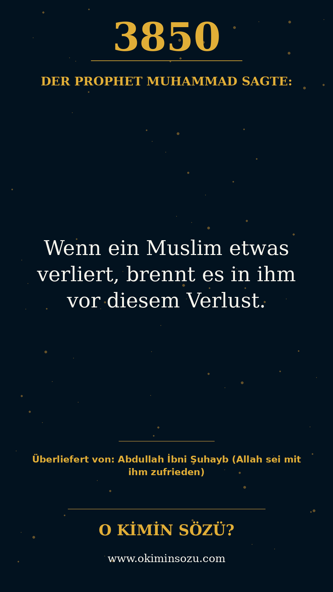 hadith 3850