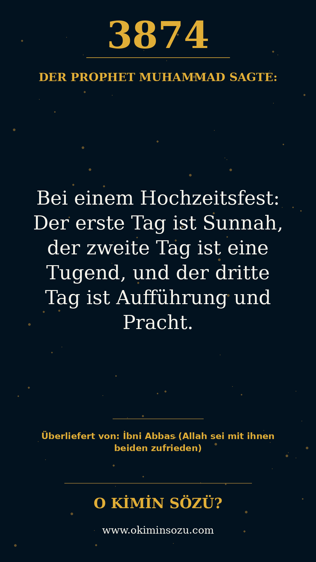 hadith 3874