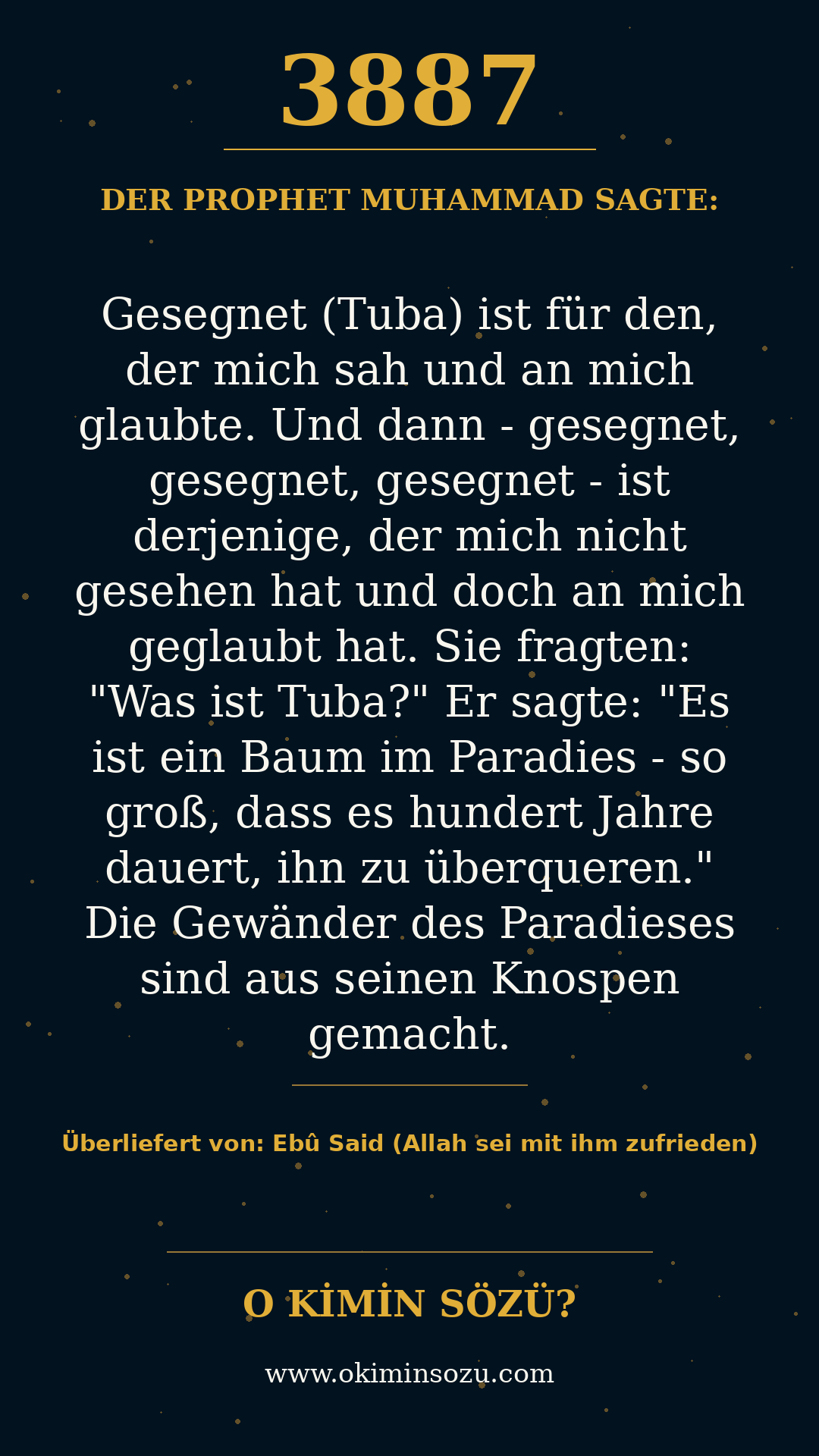 hadith 3887