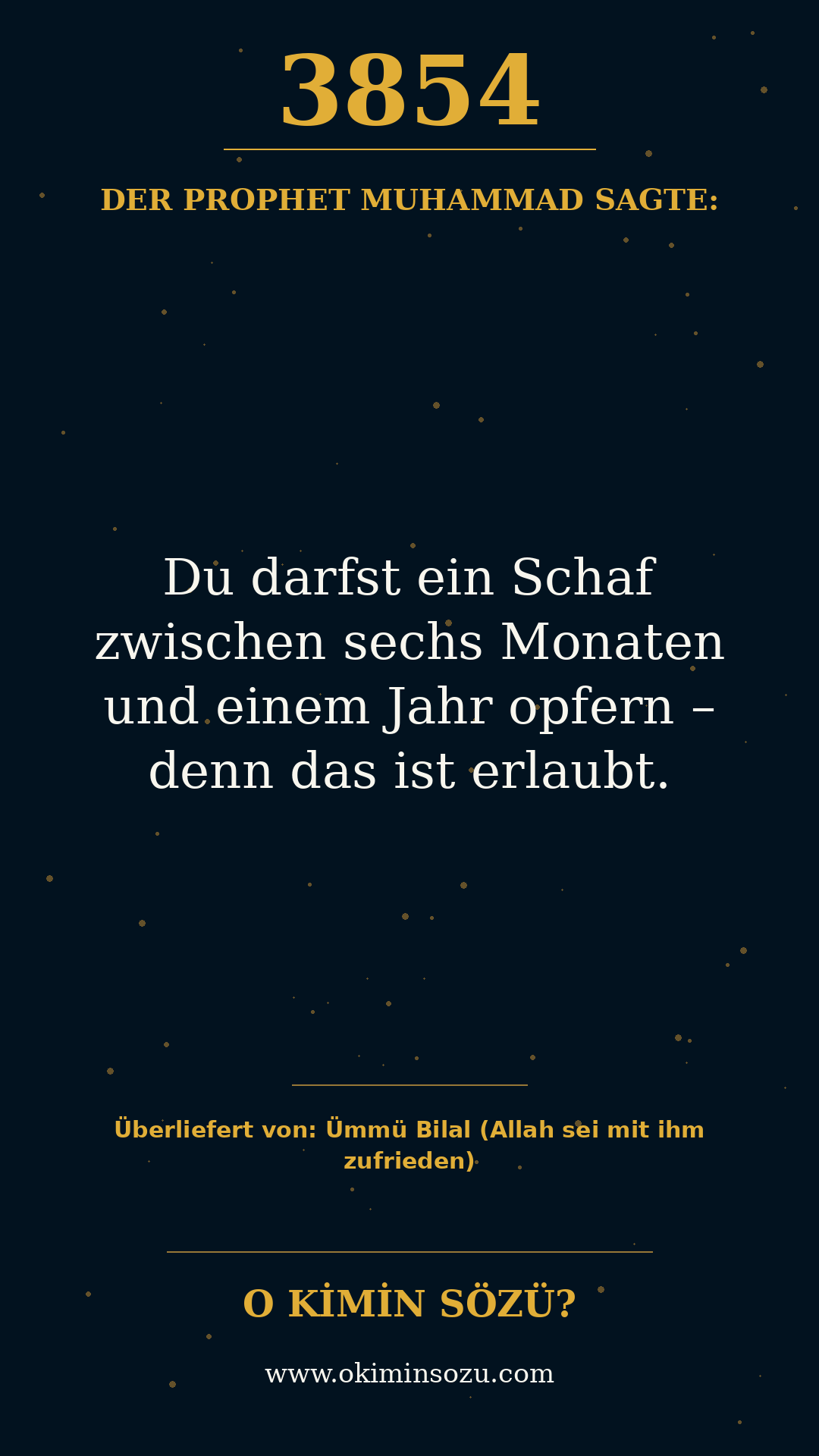 hadith 3854