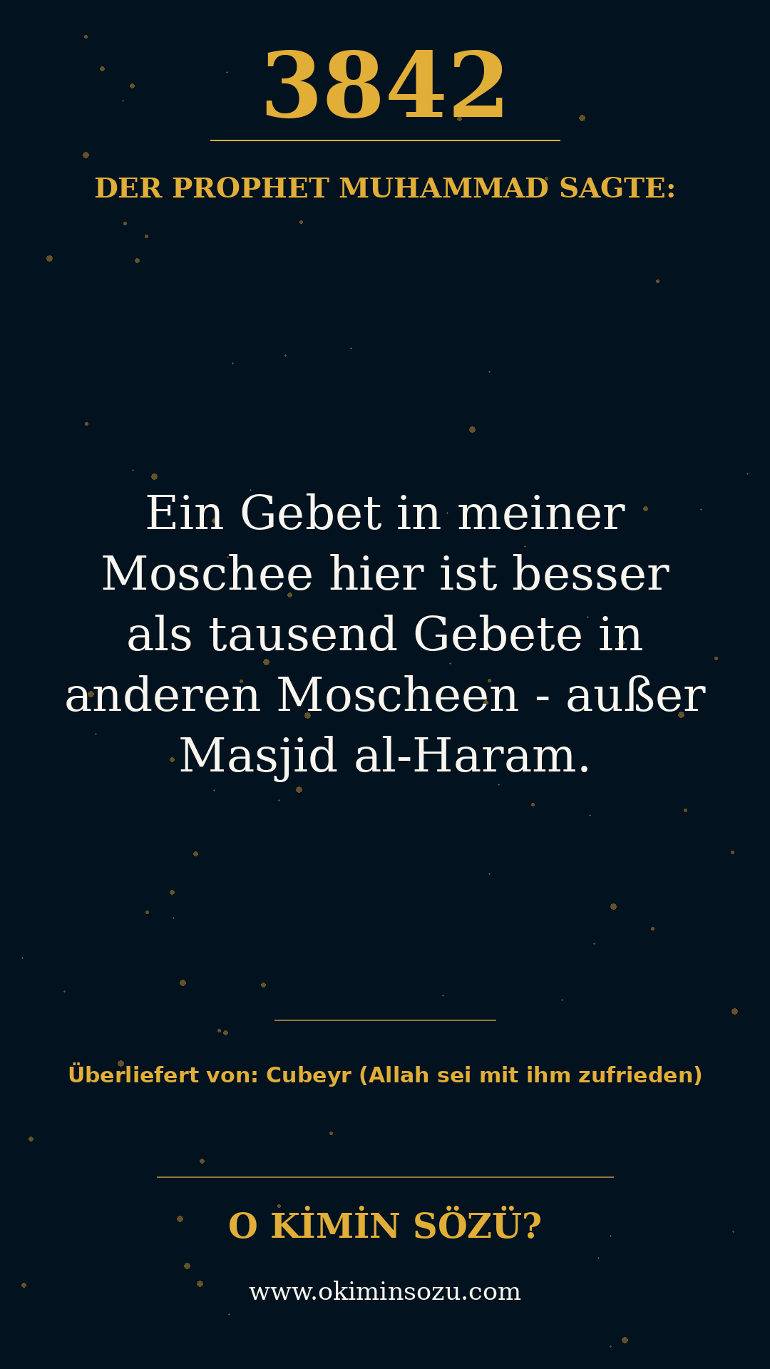 hadith 3842