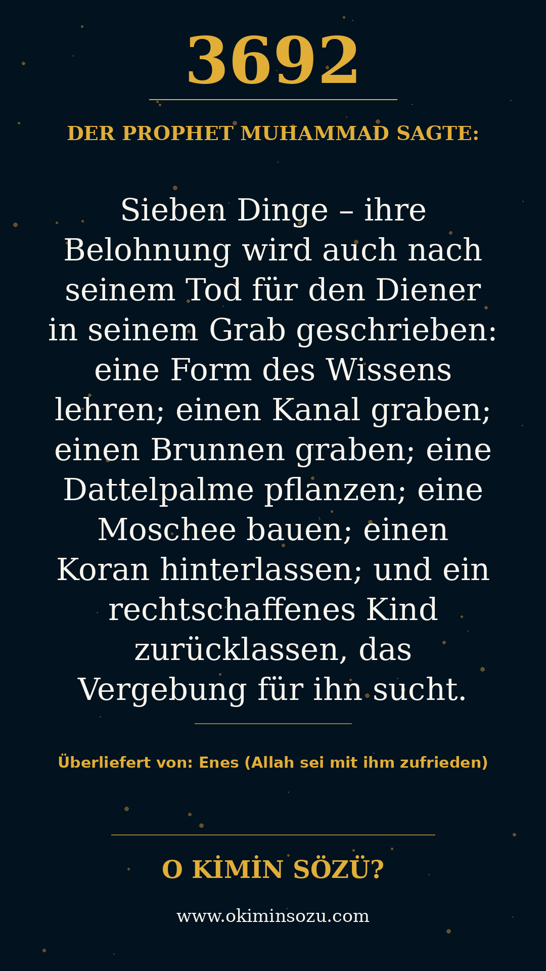 hadith 3692