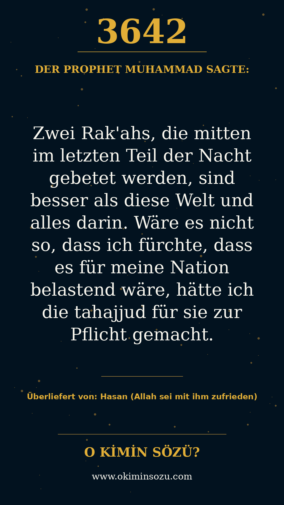 hadith 3642