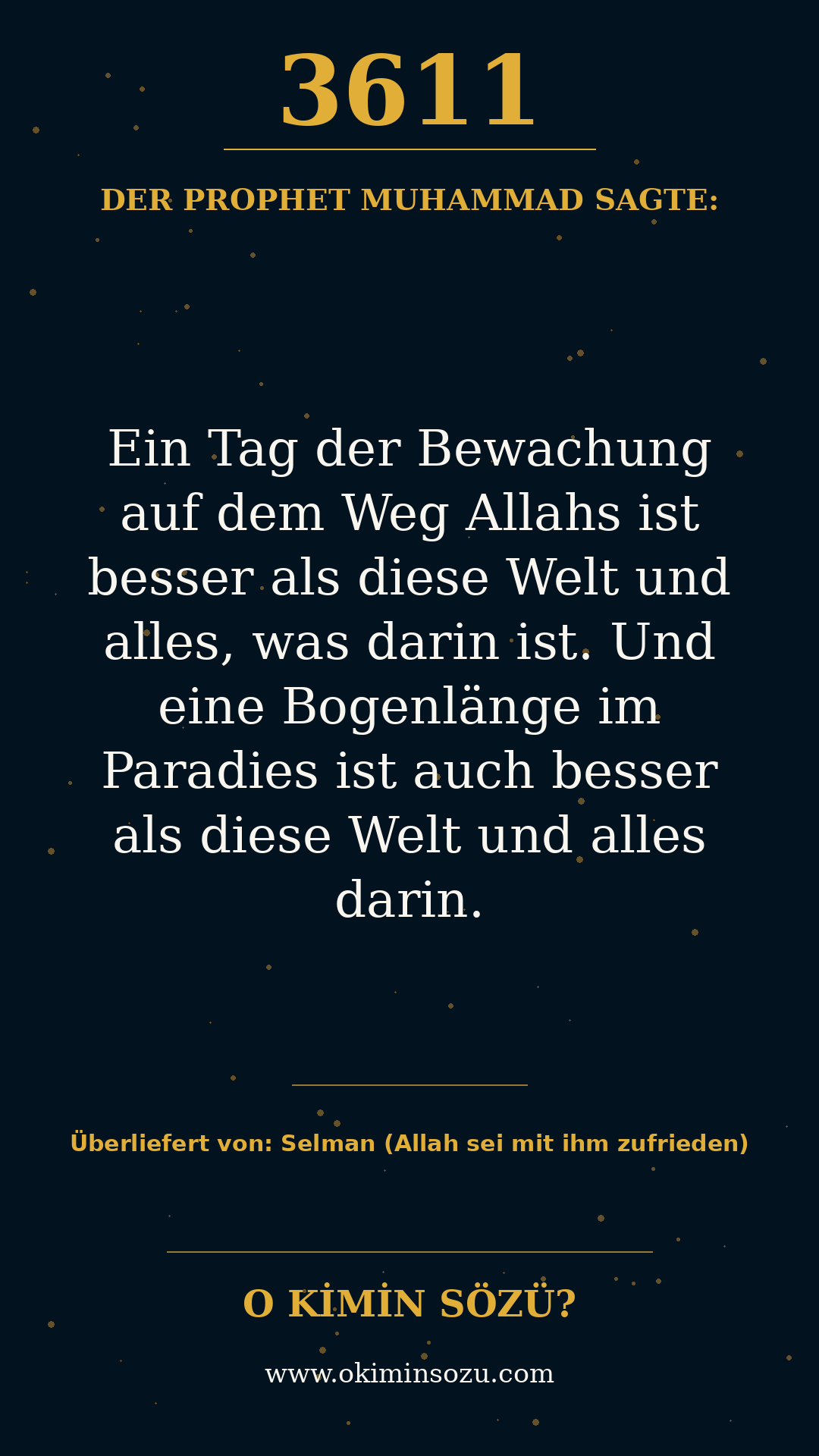 hadith 3611