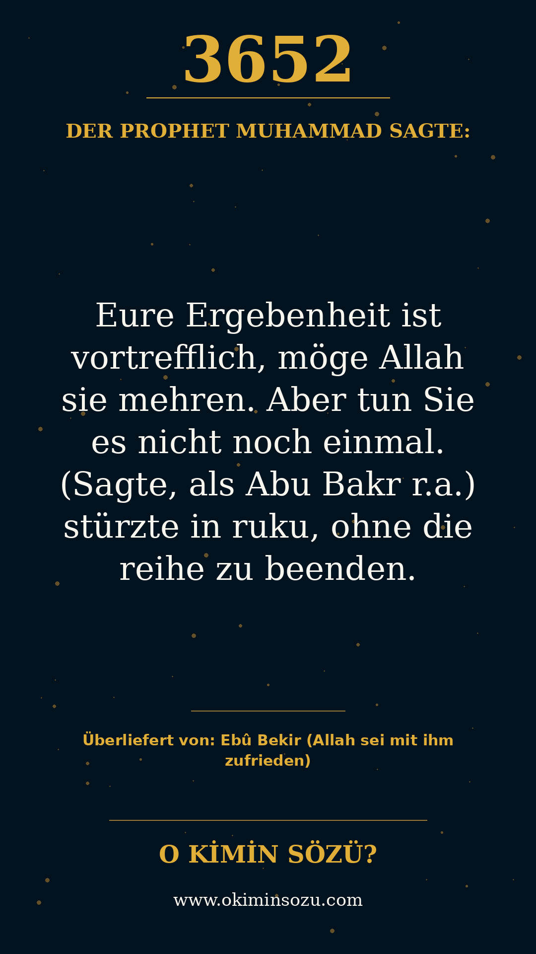 hadith 3652