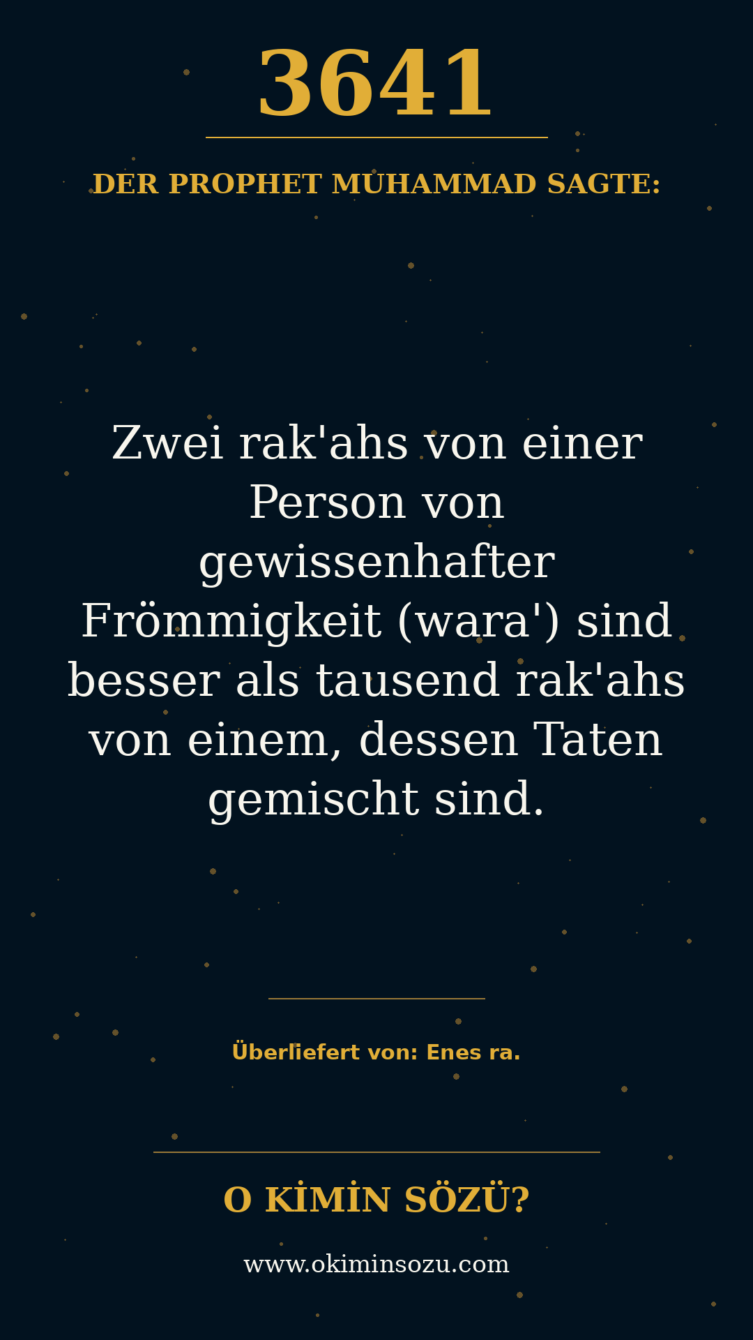 hadith 3641