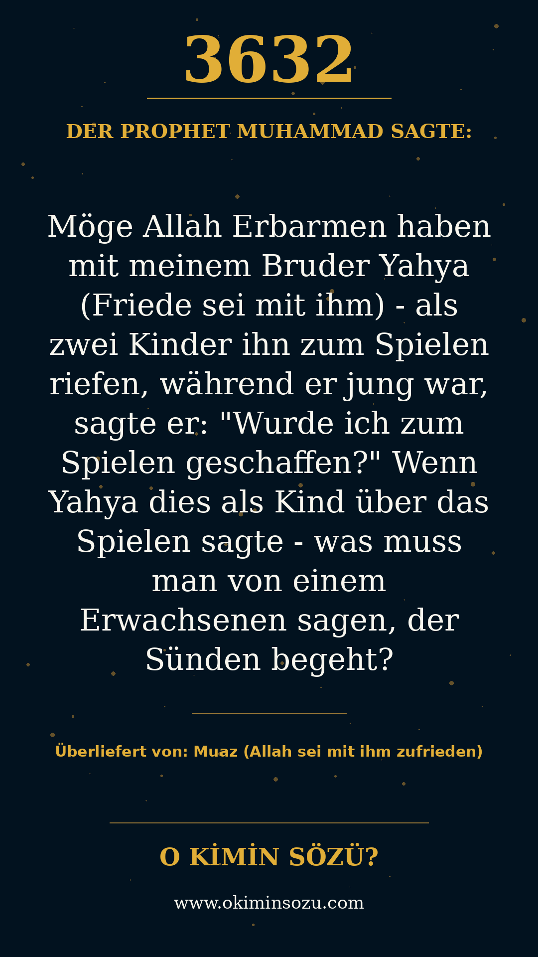 hadith 3632