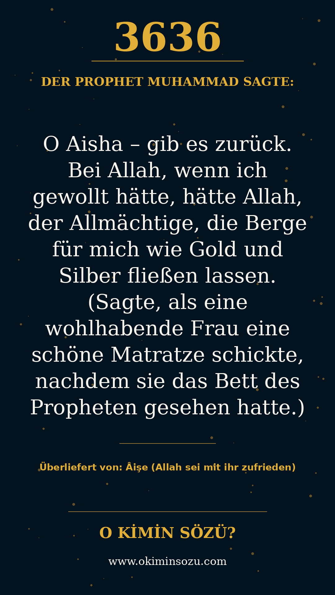 hadith 3636
