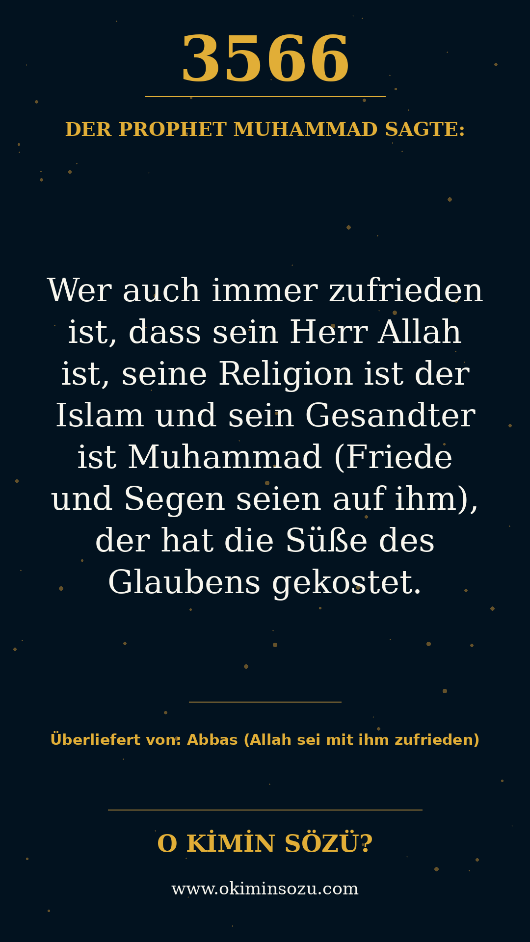 hadith 3566