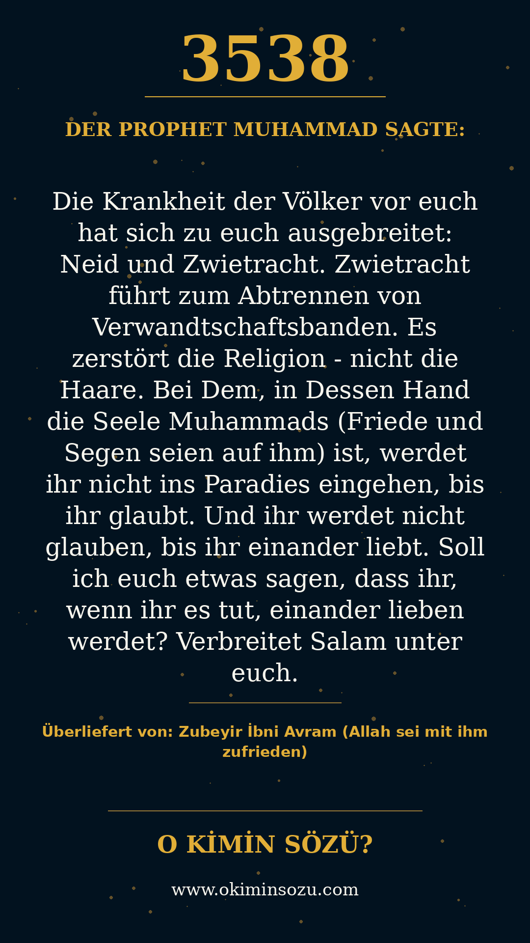 hadith 3538