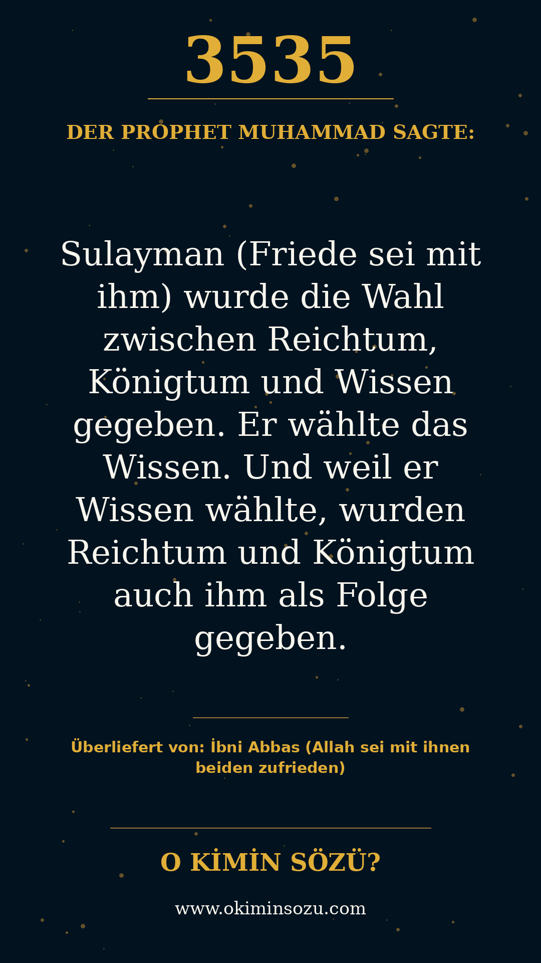 hadith 3535