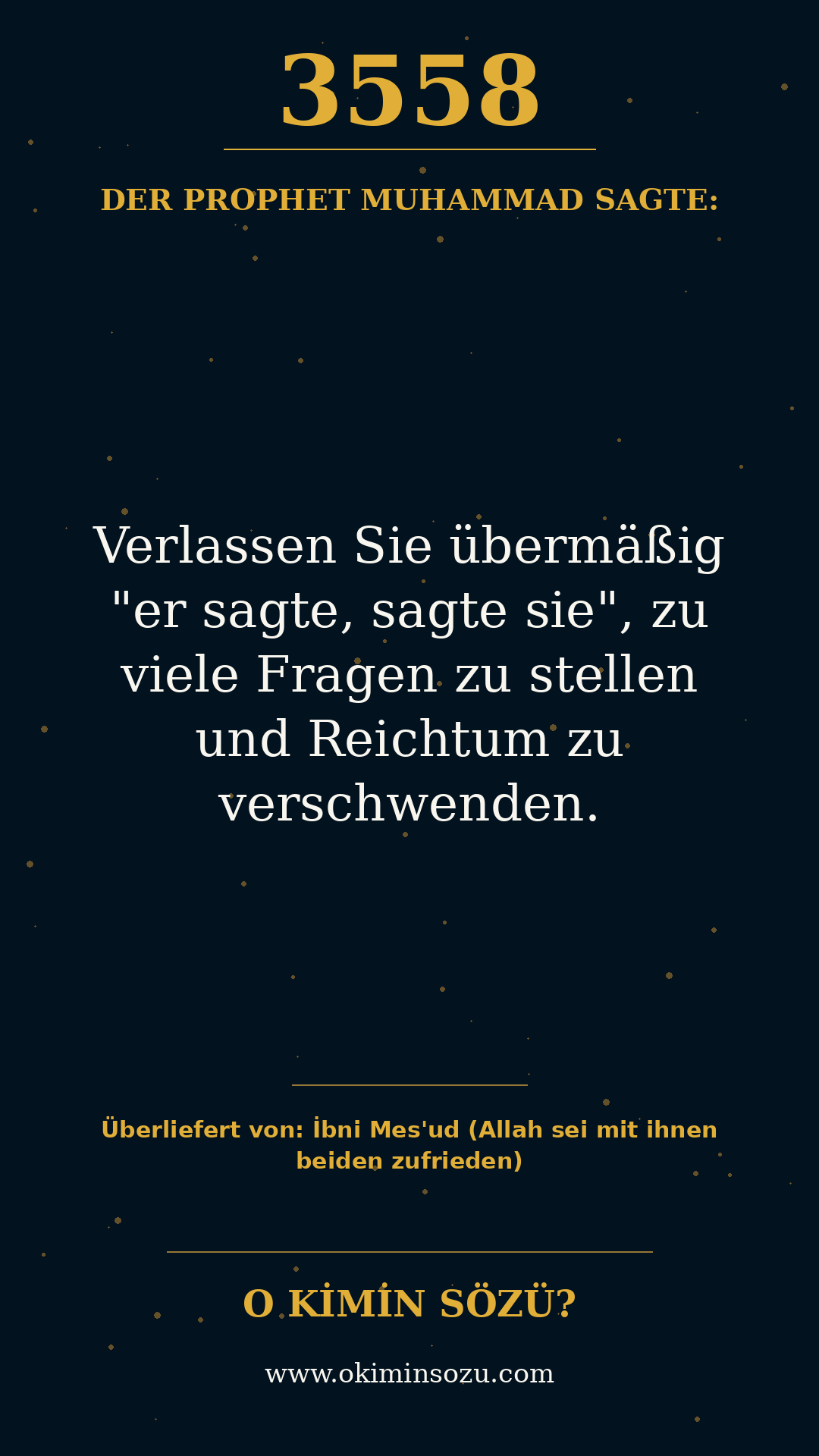 hadith 3558