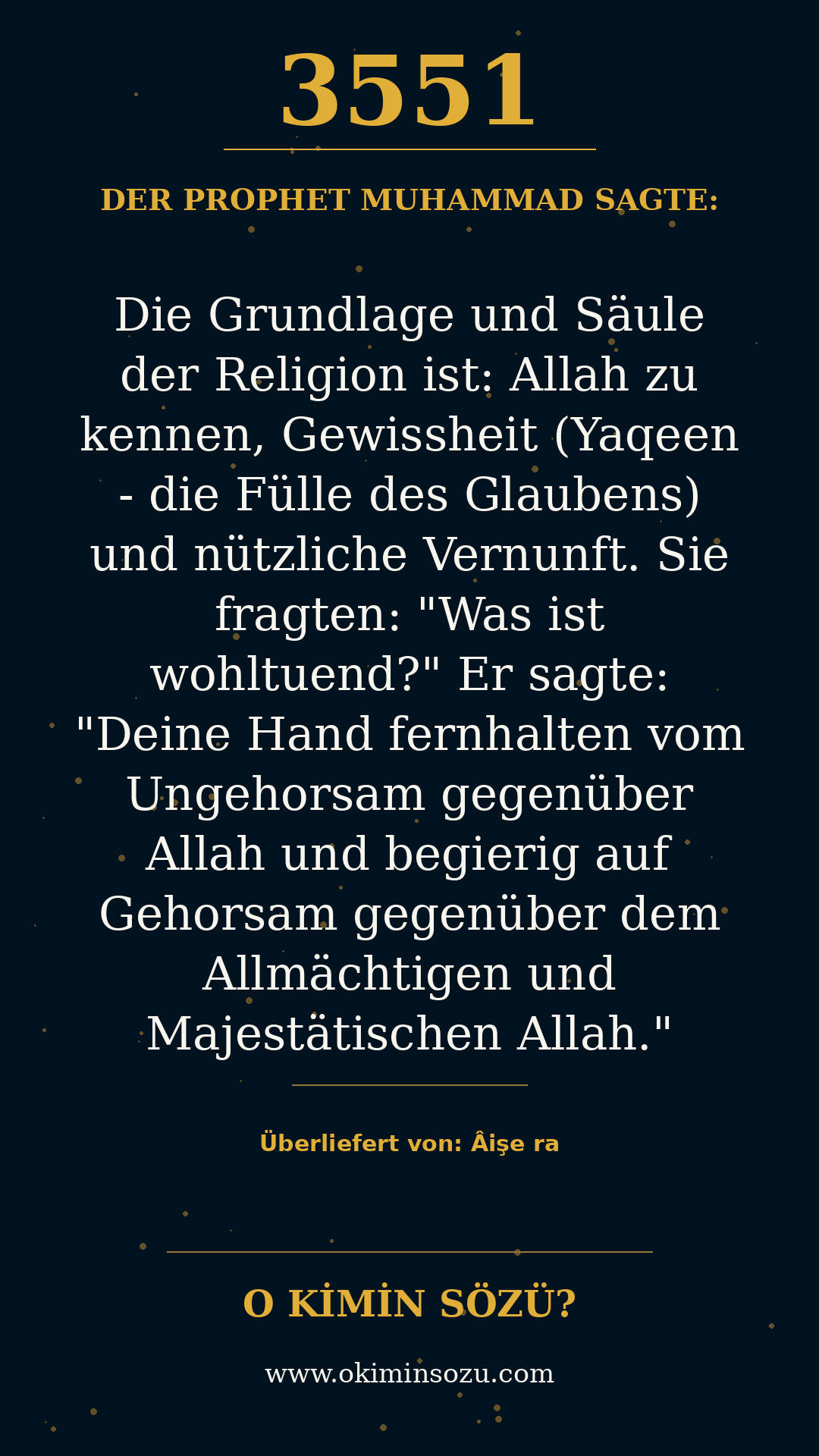 hadith 3551