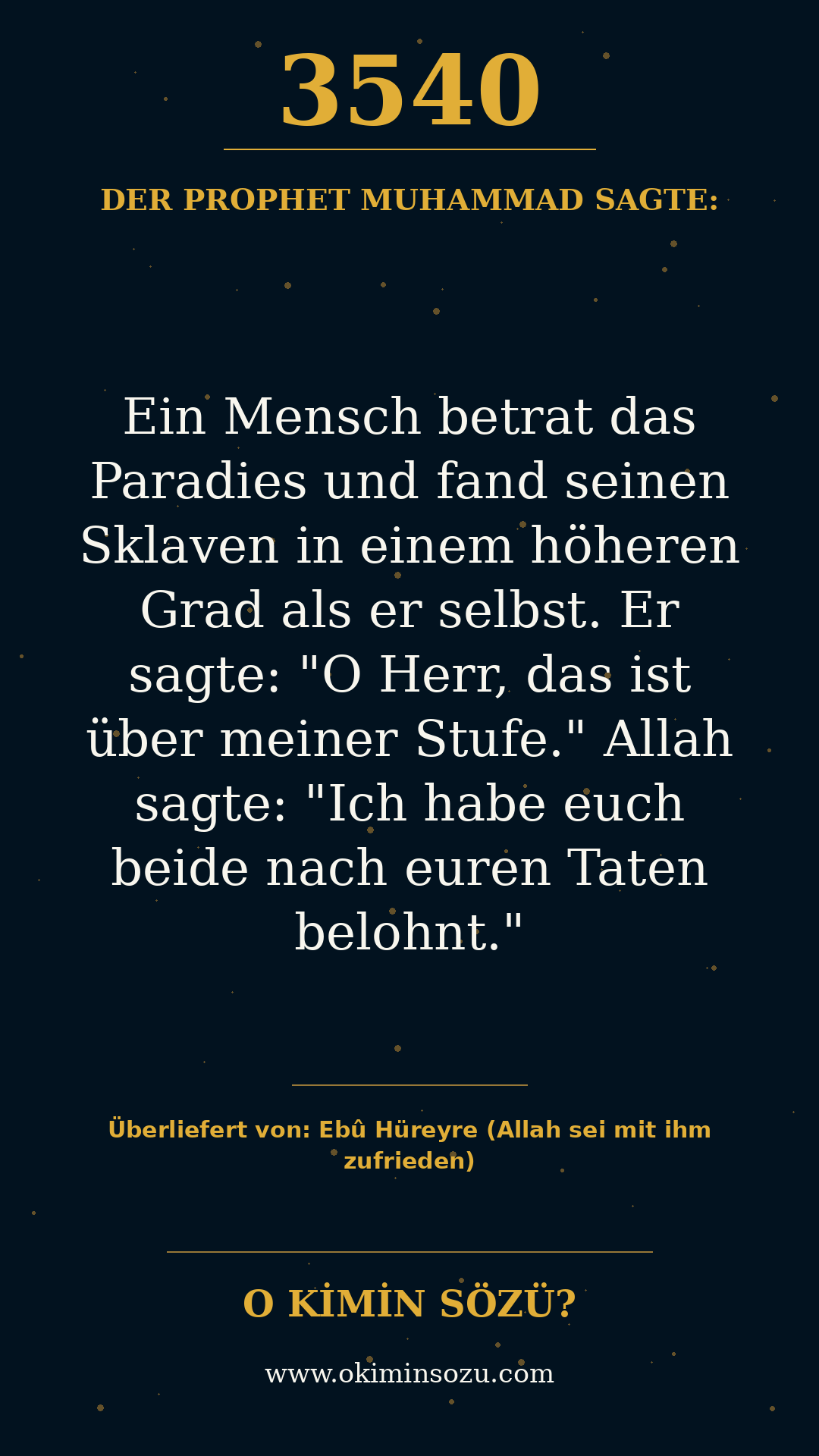 hadith 3540