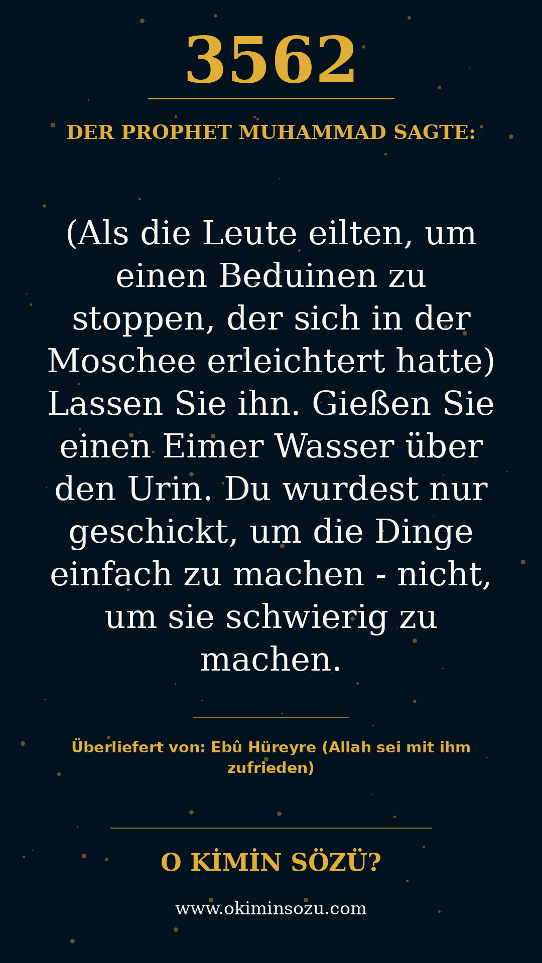 hadith 3562