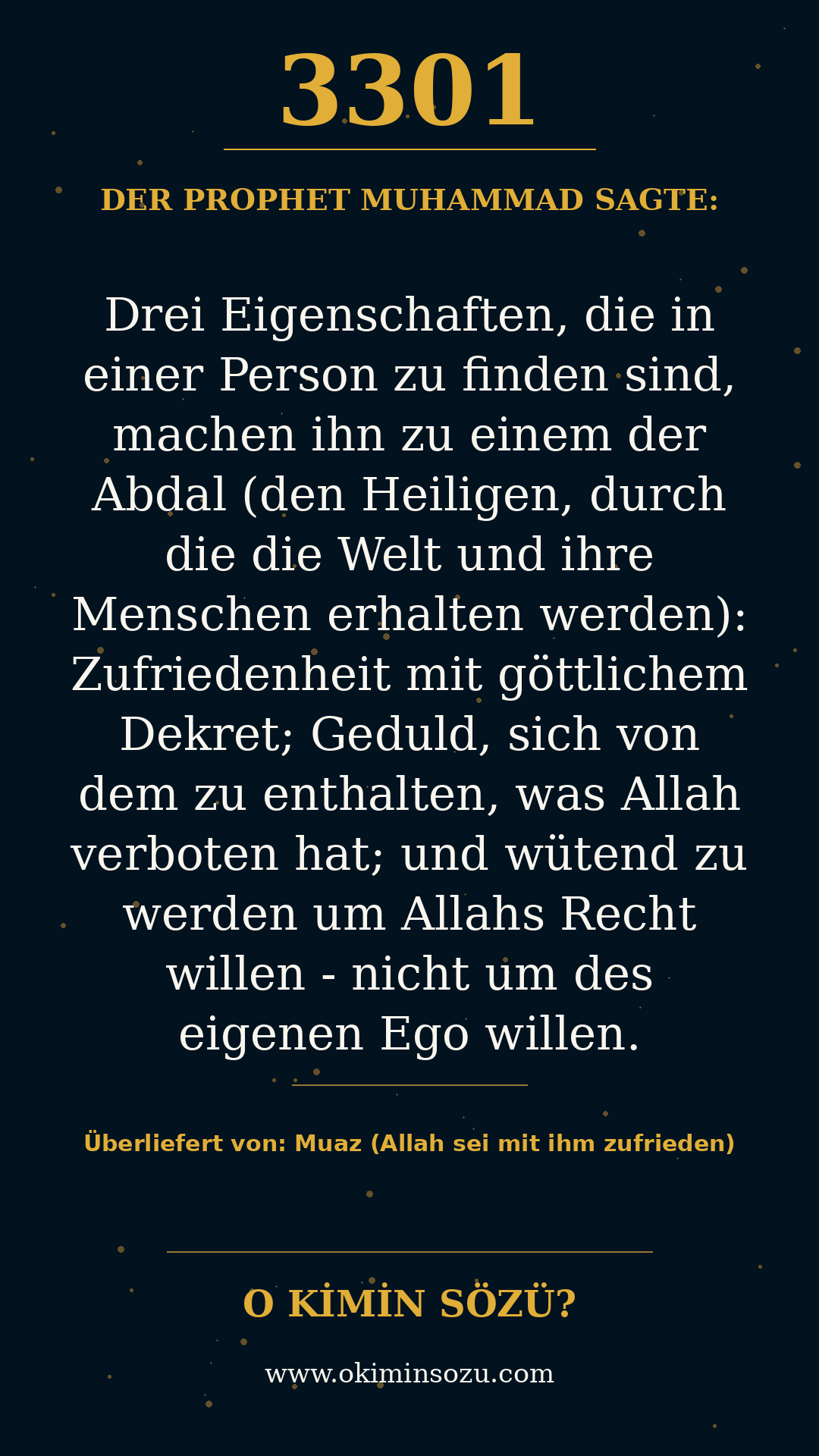 hadith 3301
