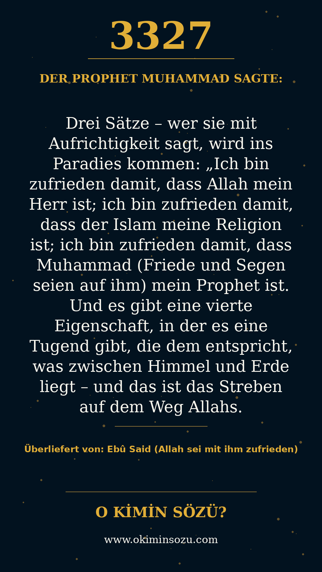 hadith 3327