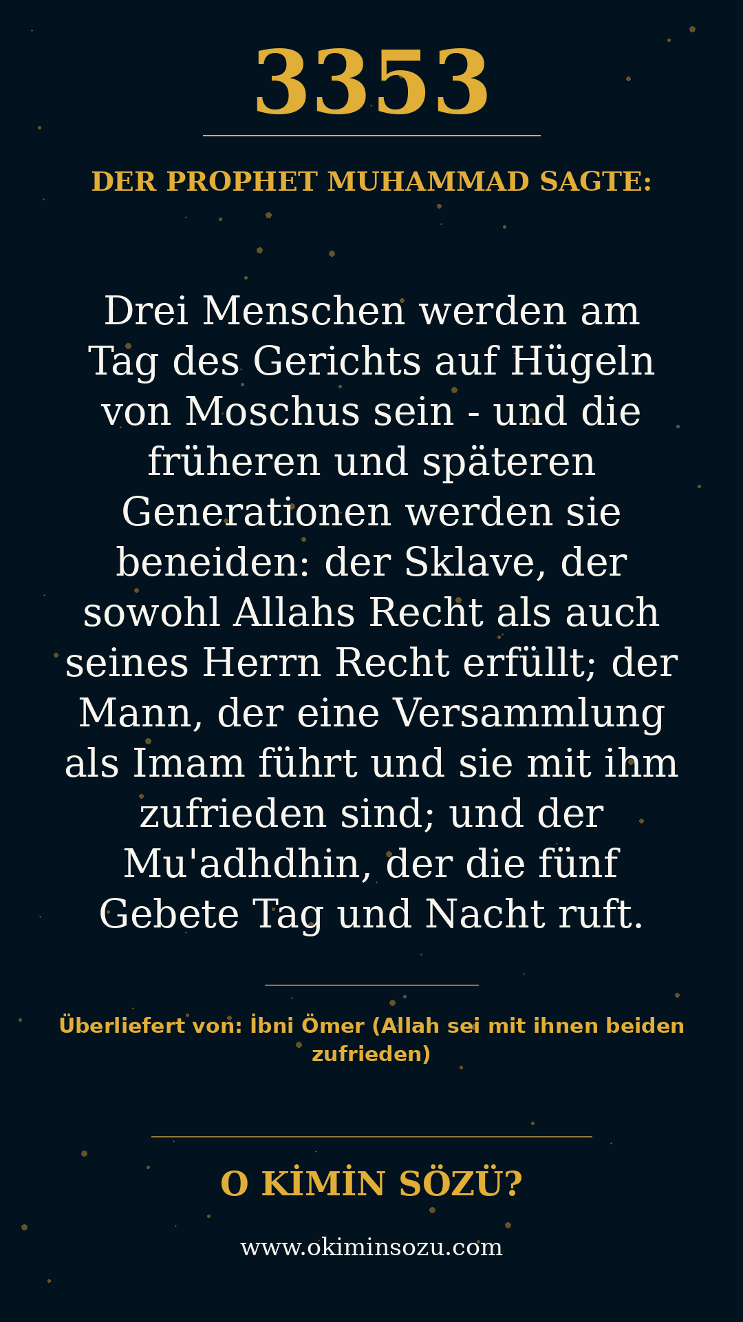 hadith 3353