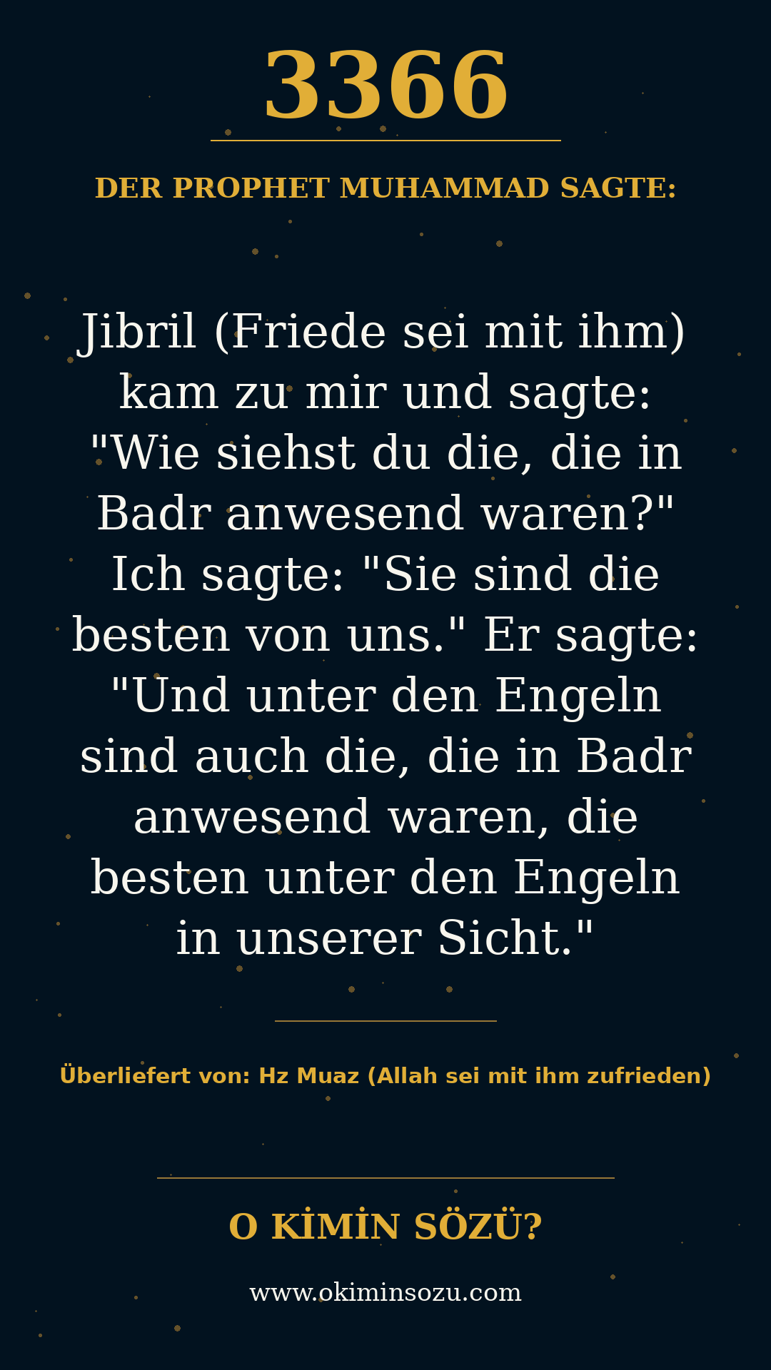 hadith 3366