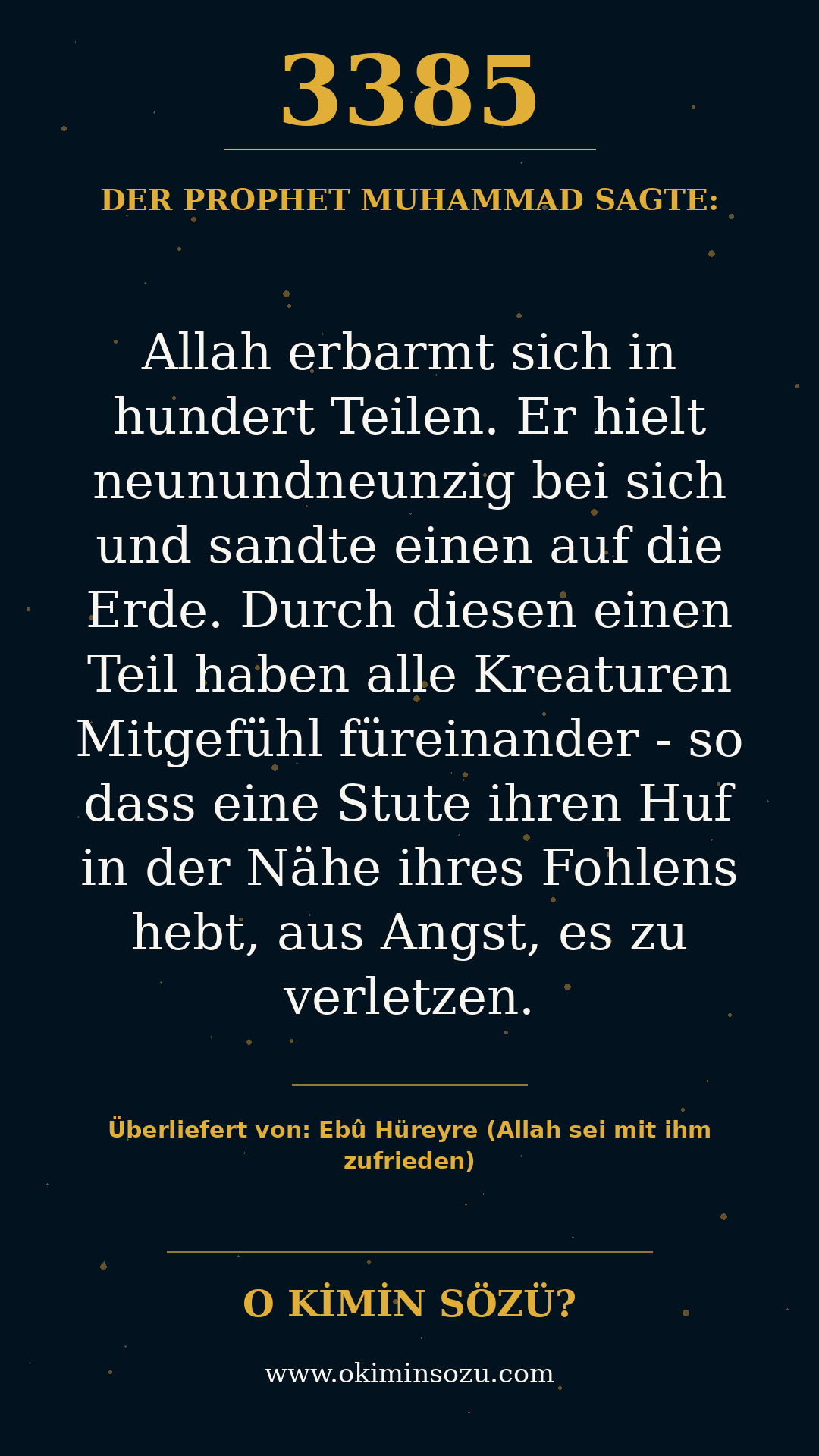 hadith 3385