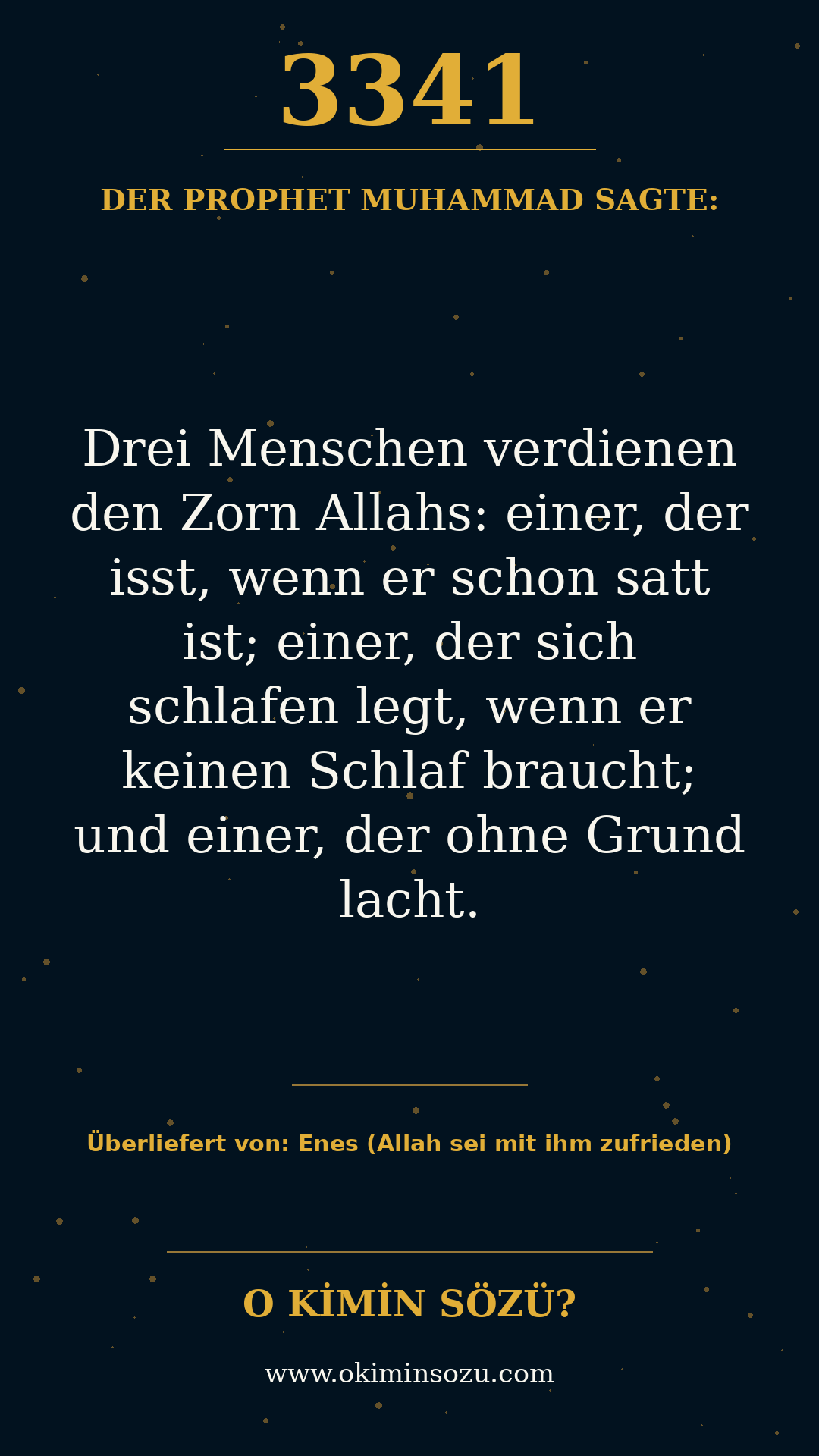 hadith 3341