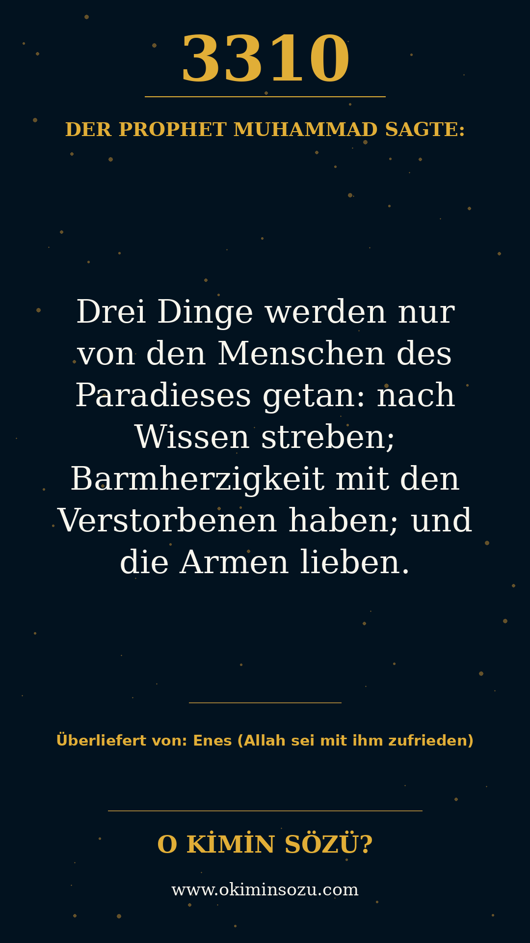 hadith 3310