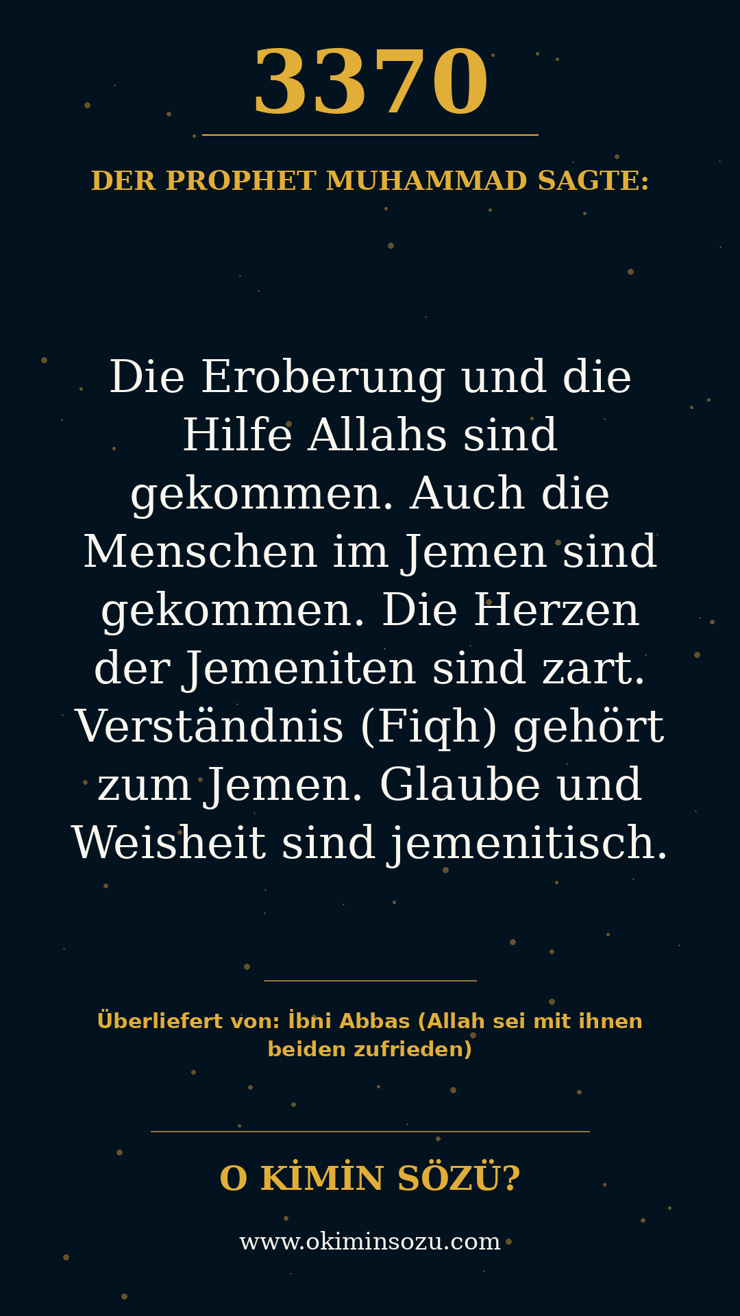 hadith 3370