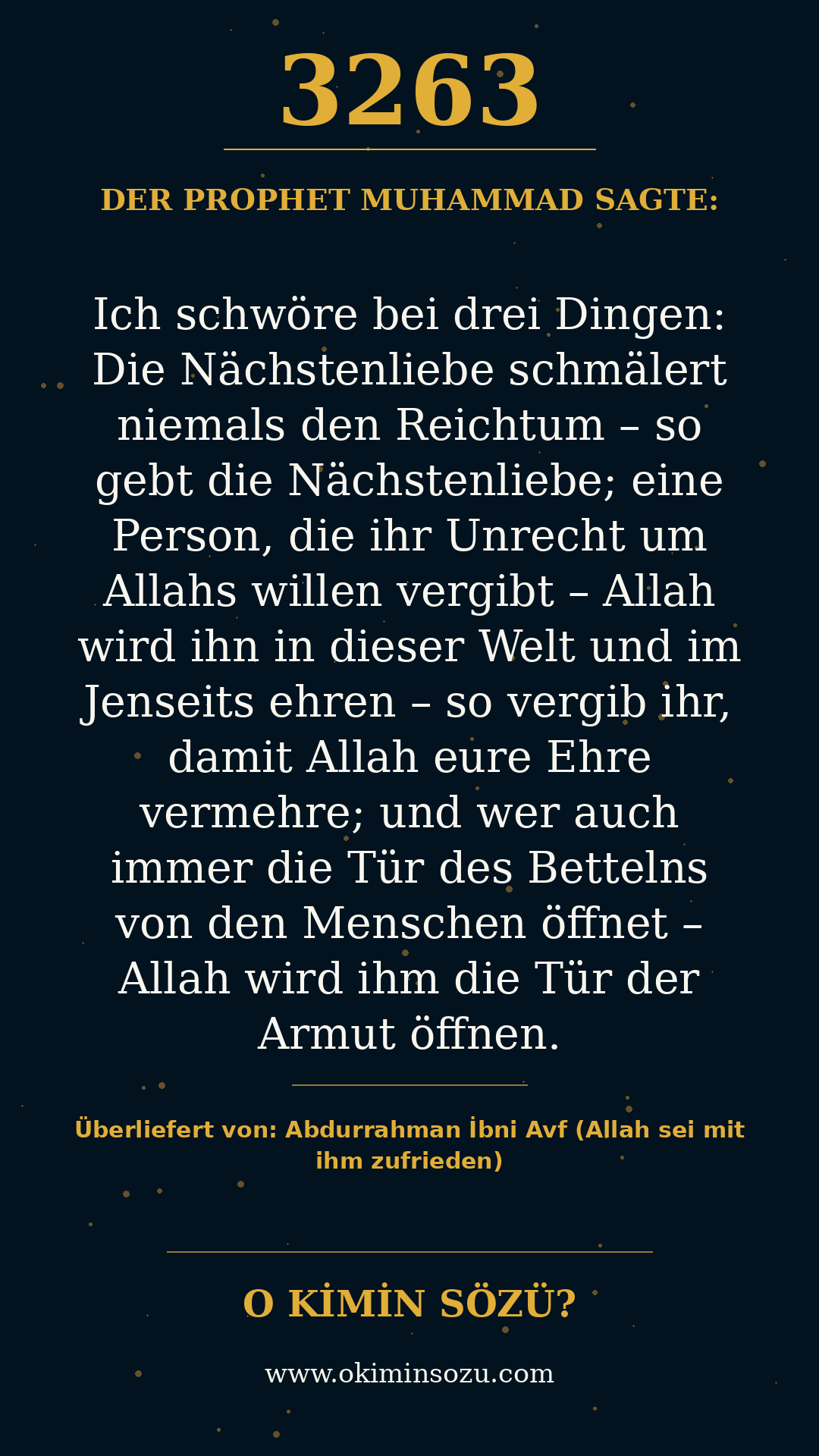 hadith 3263