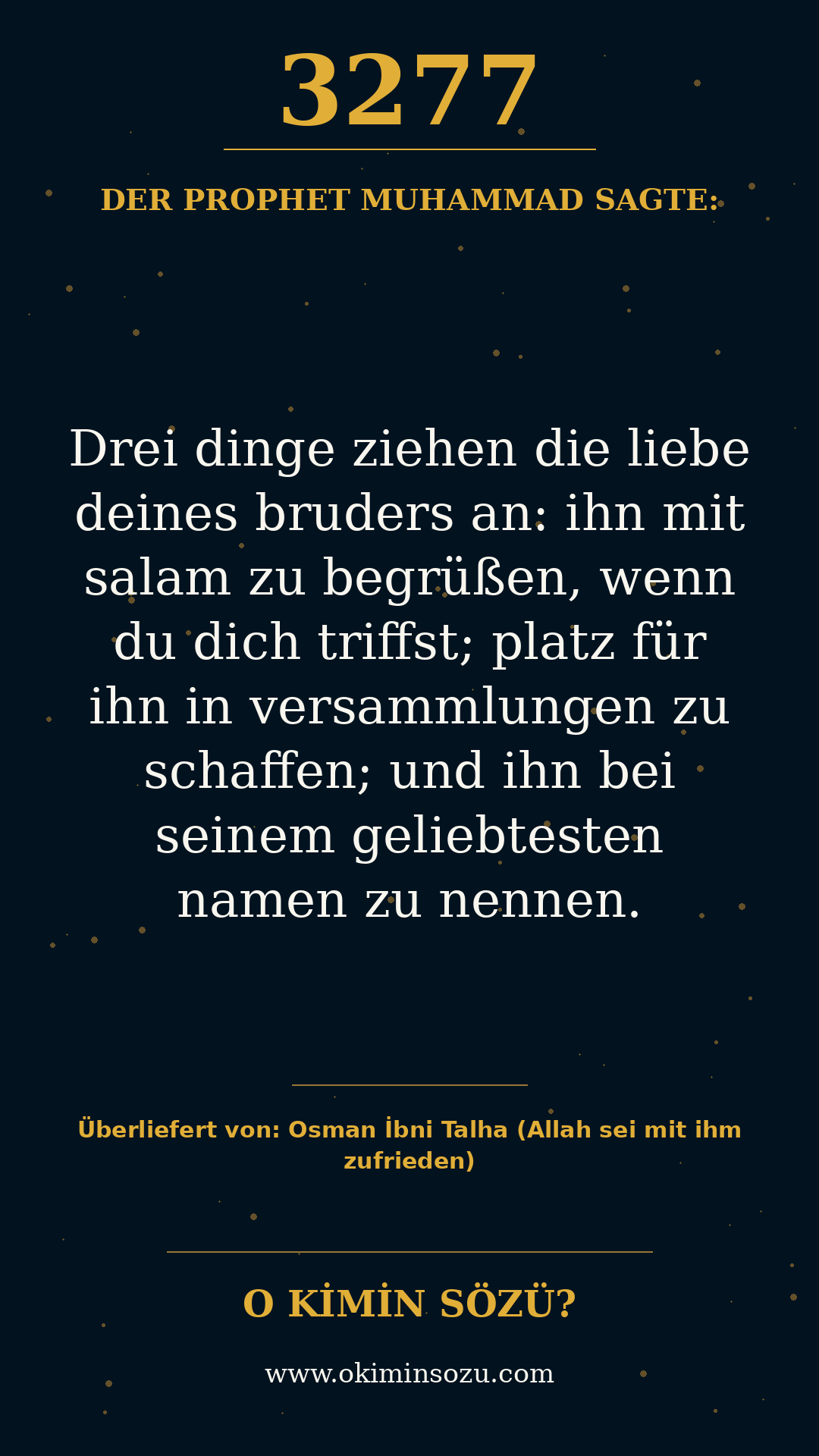 hadith 3277