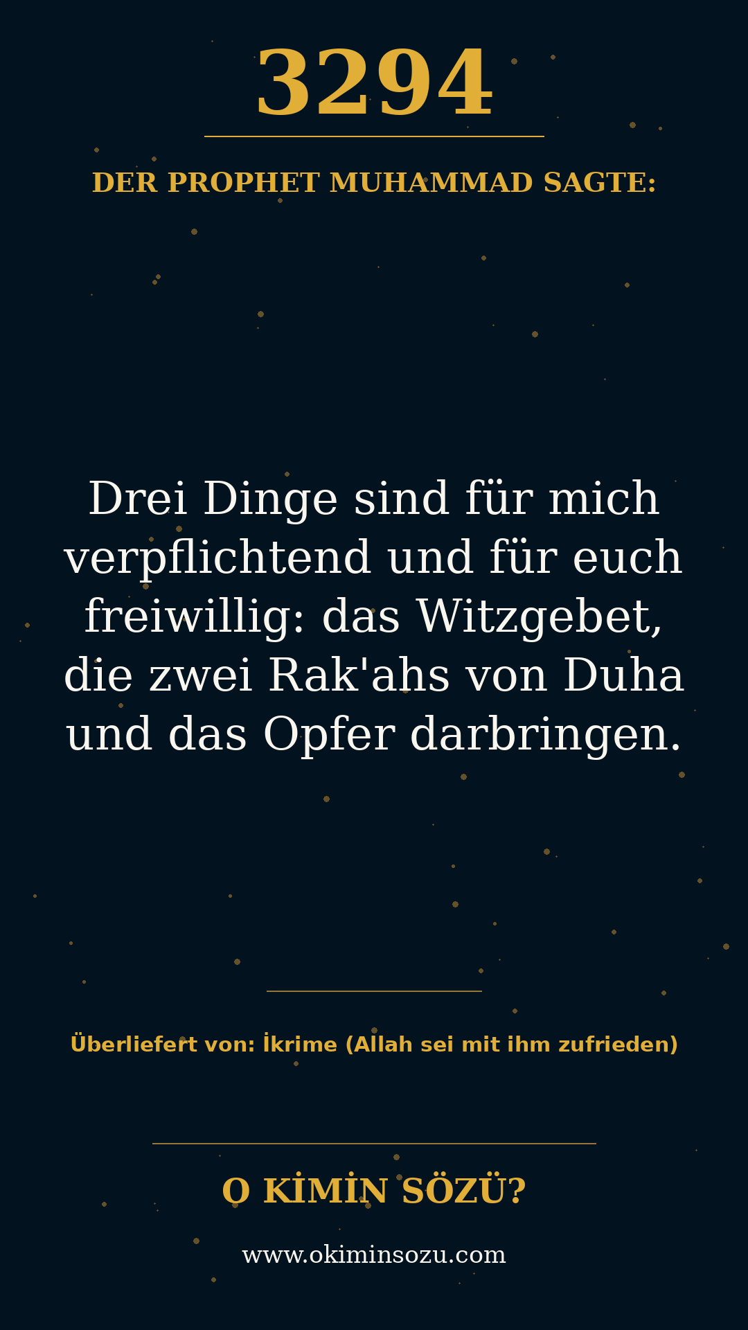 hadith 3294