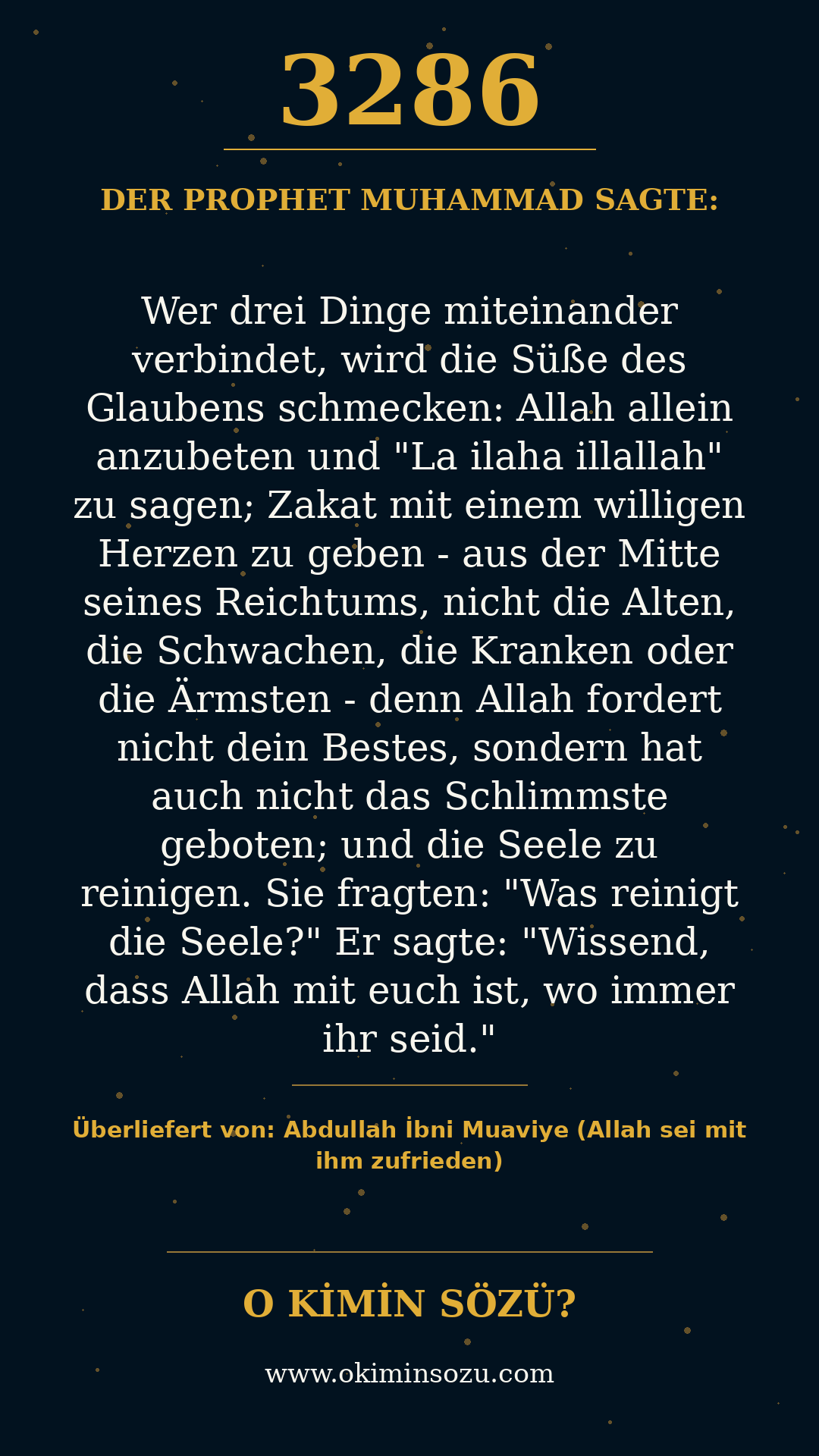 hadith 3286