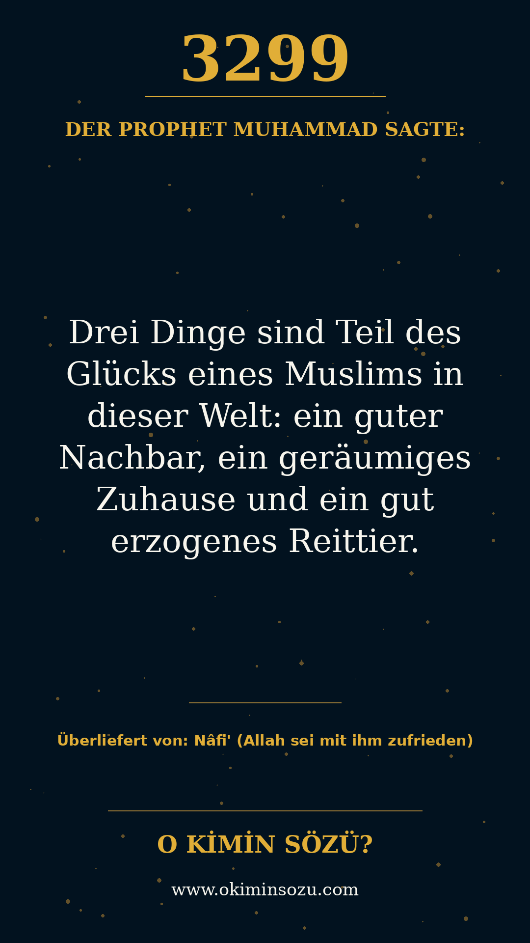 hadith 3299