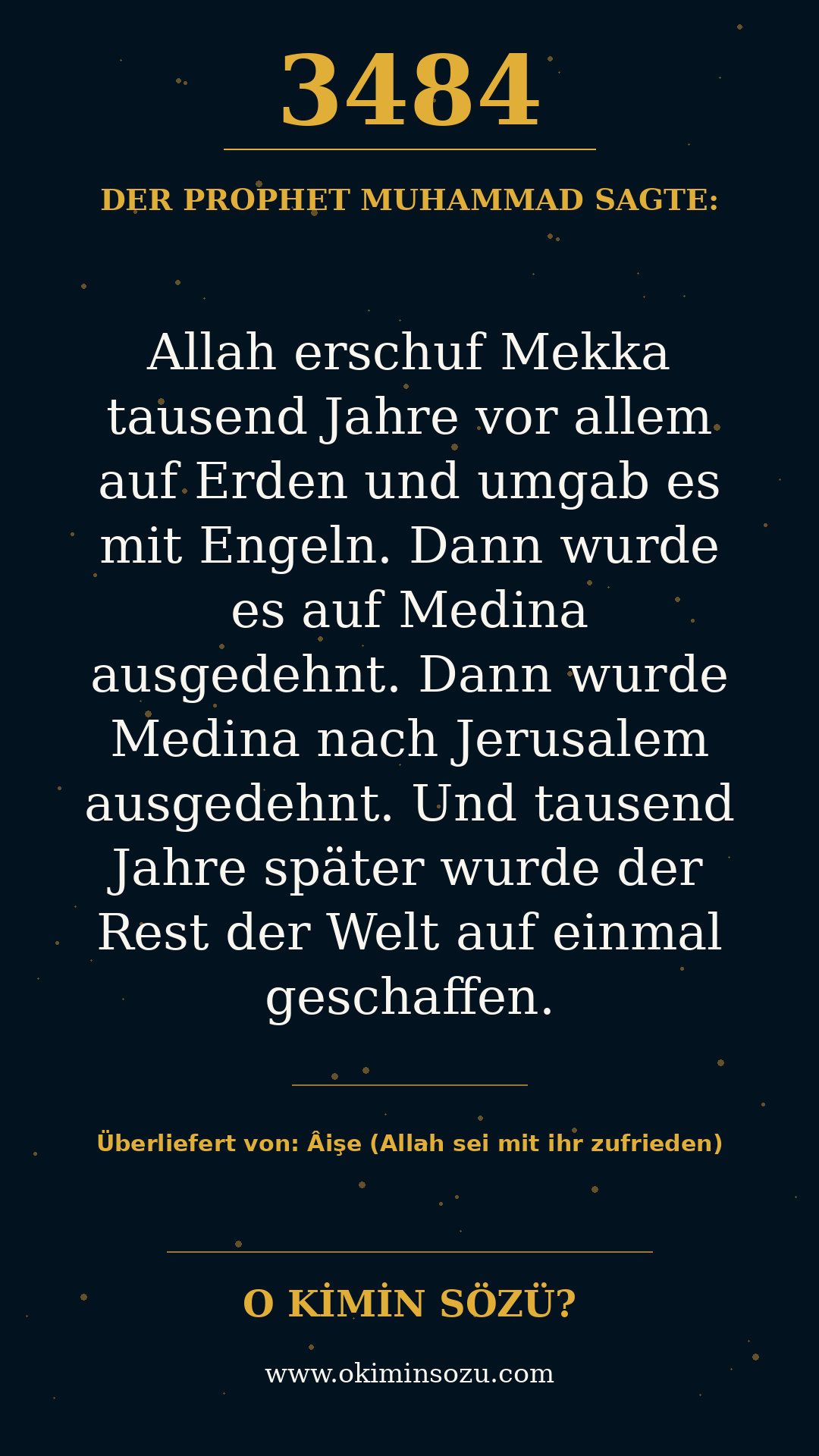 hadith 3484