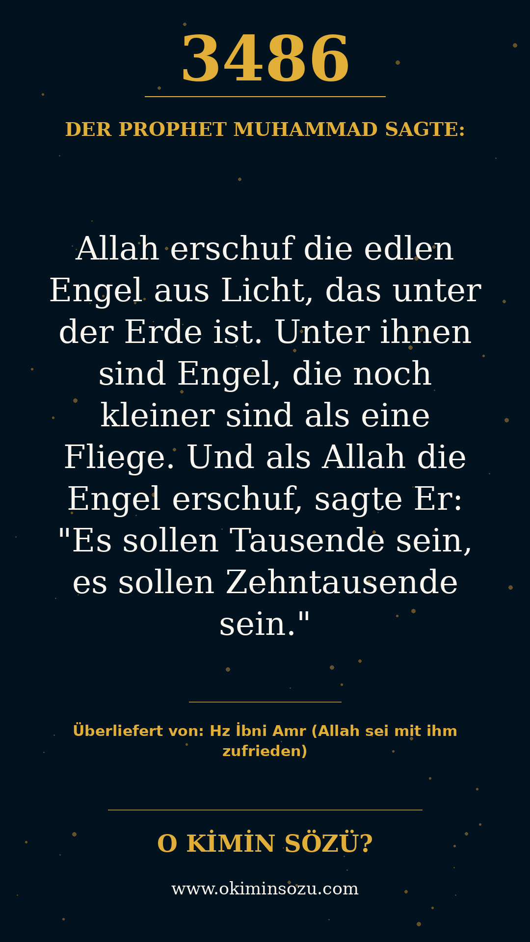 hadith 3486